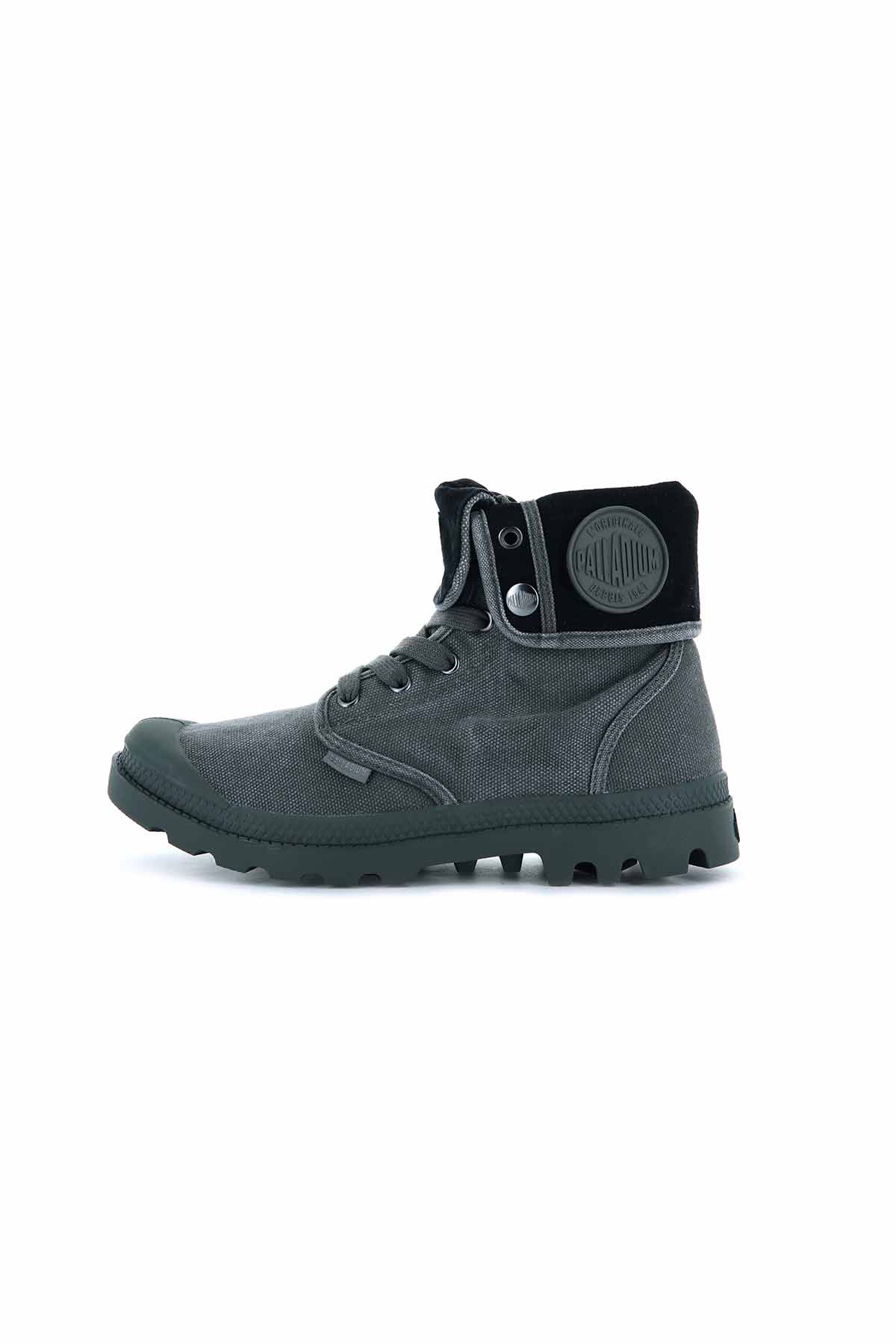 Palladium מגפוני Baggy בצבע ירוק מטאלי לגברים