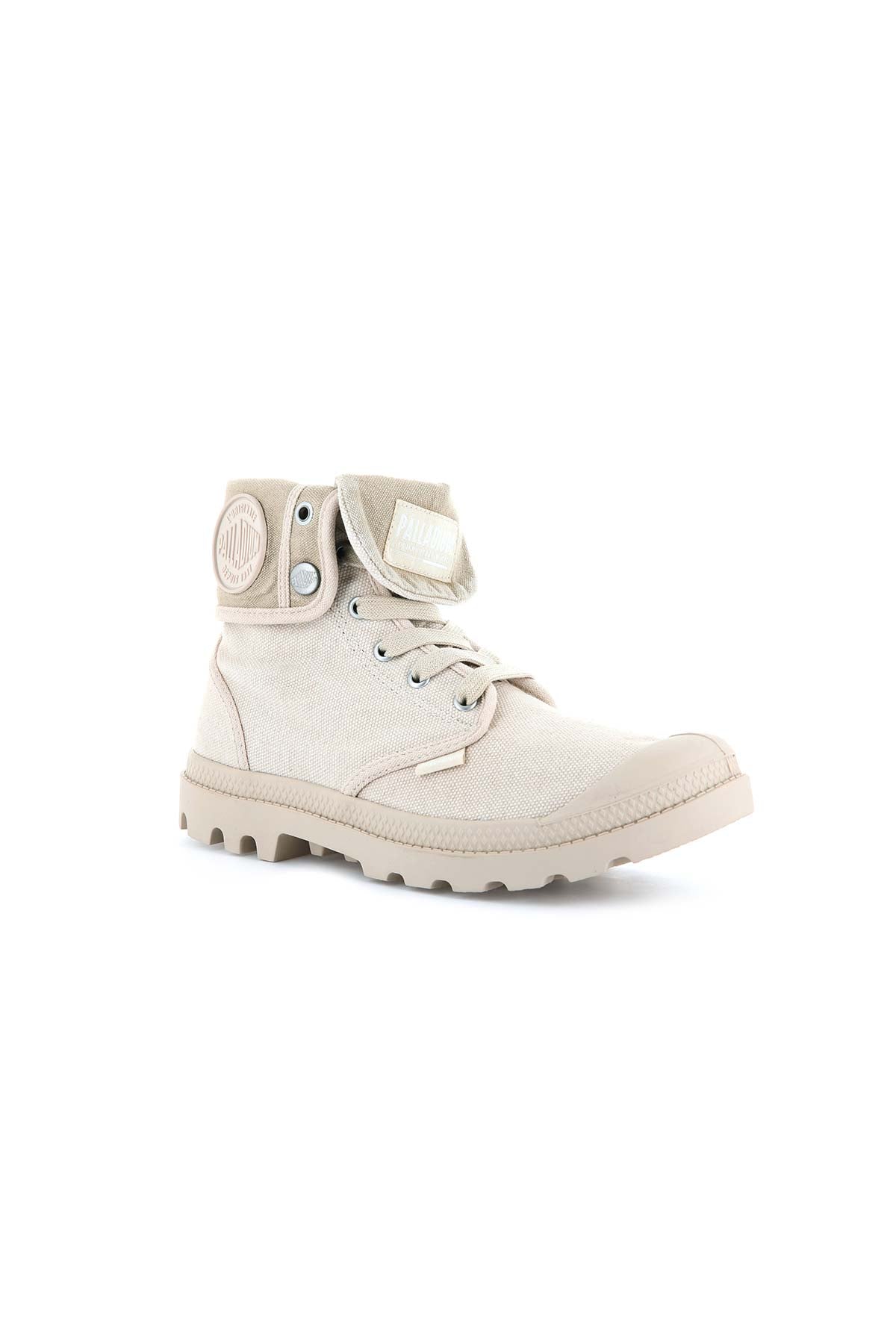 Palladium מגפוני Baggy בצבע שמנת לגברים