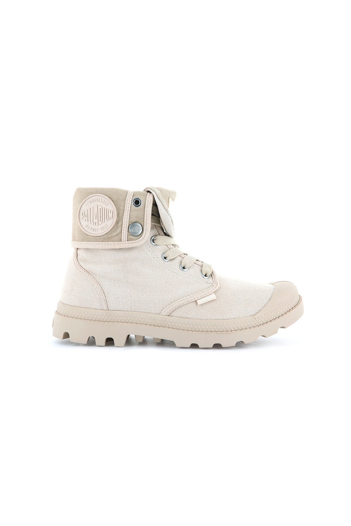 Palladium מגפוני Baggy בצבע שמנת לגברים