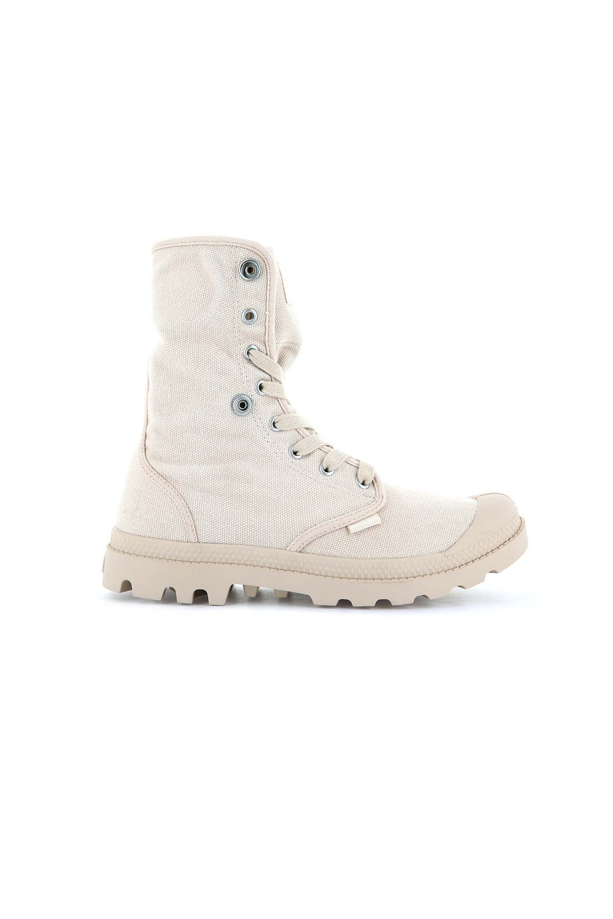 Palladium מגפוני Baggy בצבע שמנת לגברים