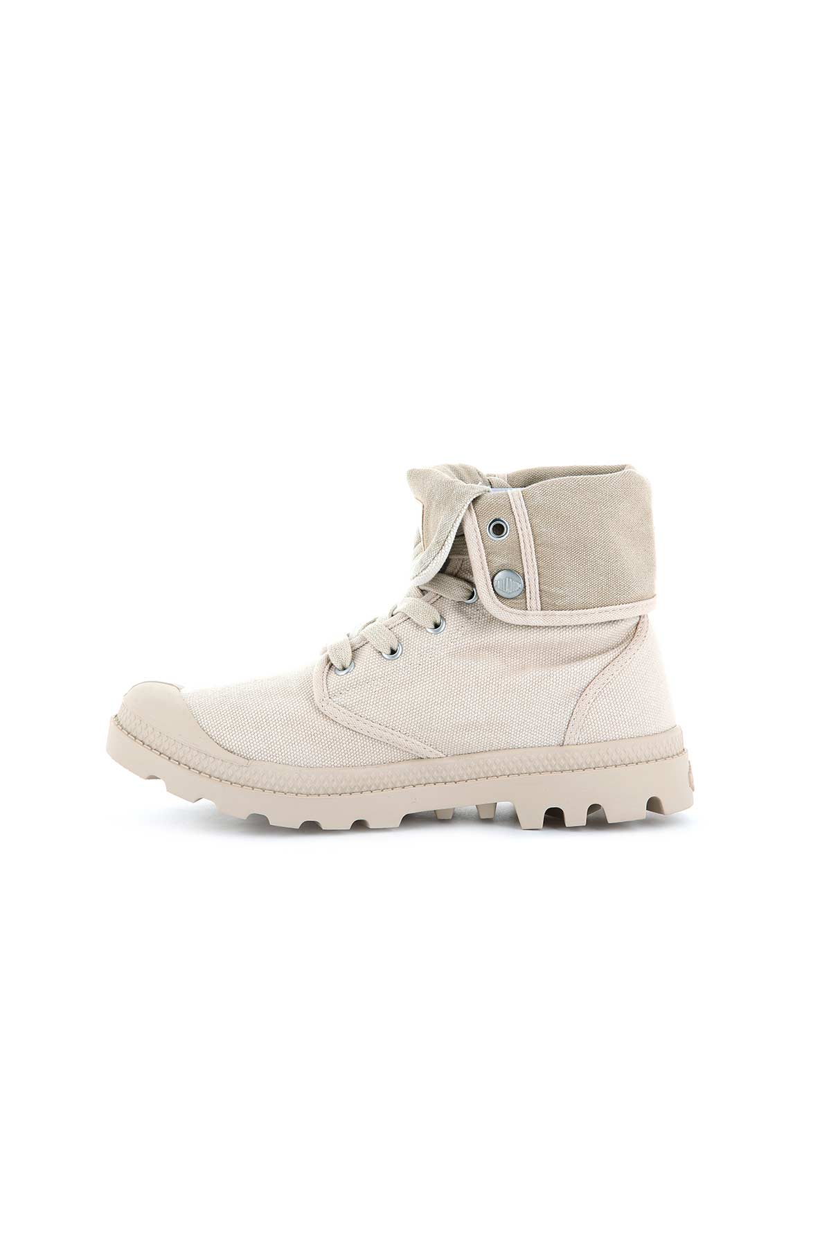 Palladium מגפוני Baggy בצבע שמנת לגברים