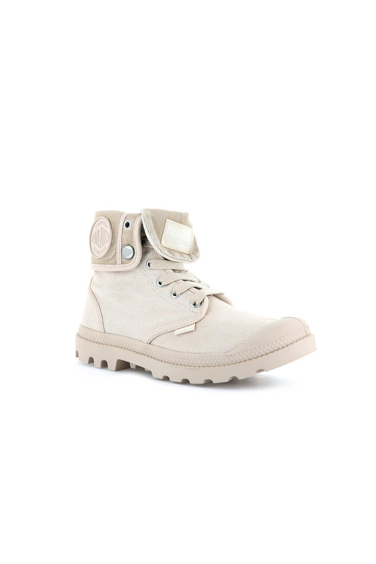 Palladium מגפוני Baggy בצבע שמנת לגברים