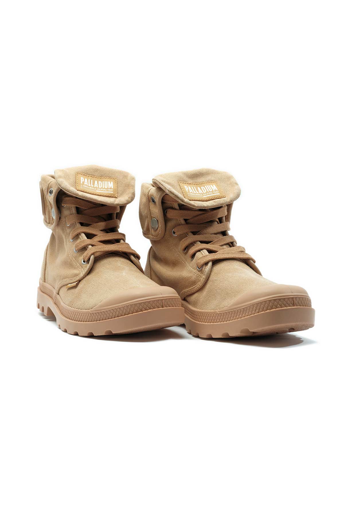 Palladium מגפוני Baggy בצבע חום לגברים