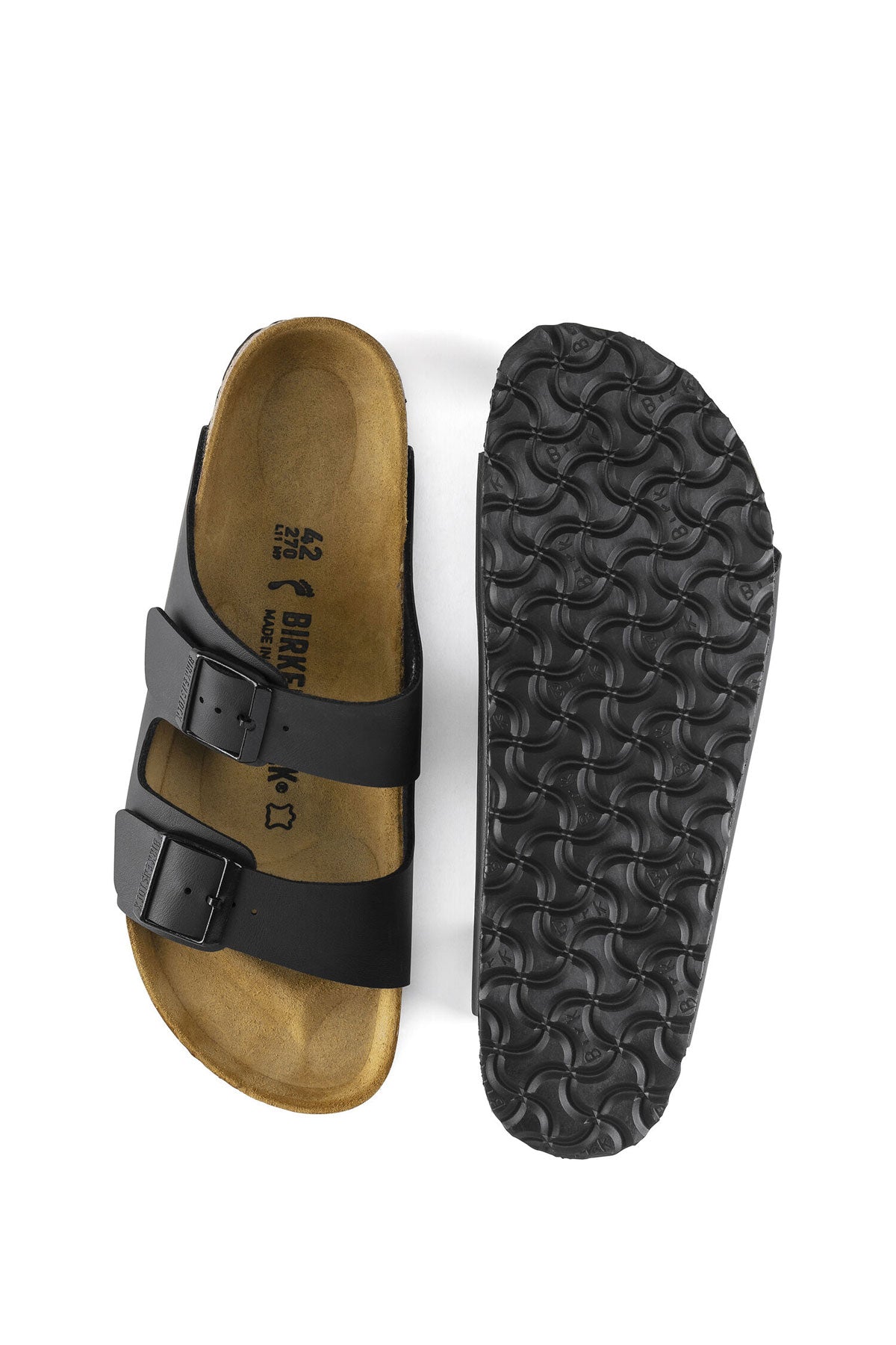 בירקנשטוק כפכפי Arizona Birko-Flor בצבע שחור יוניסקס-Birkenstock-36-נאקו