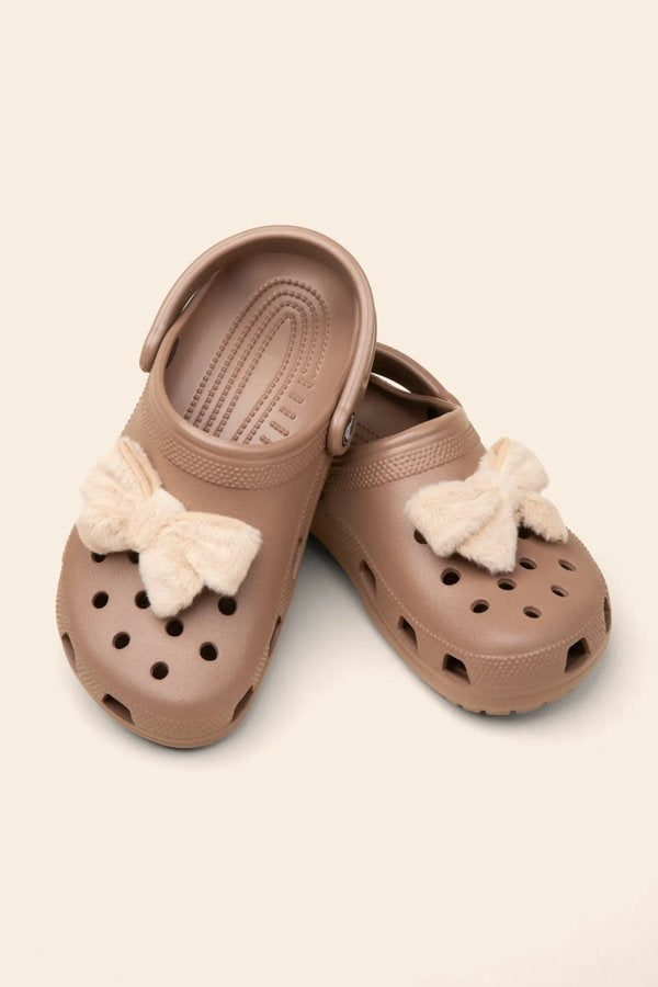 כפכפי קרוקס Classic בצבע חום לאטה יוניסקס