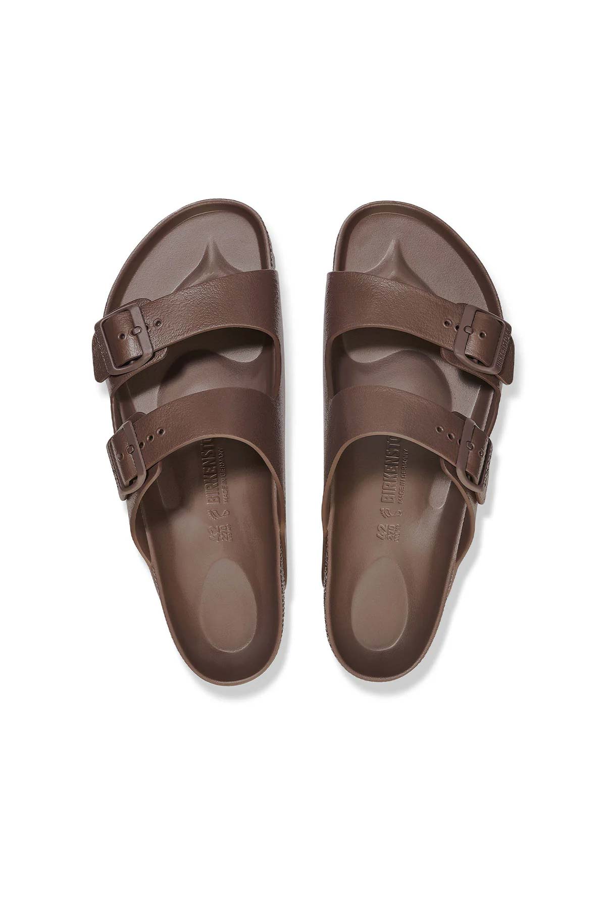 Birkenstock כפכפי Arizona EVA בצבע חום לנשים