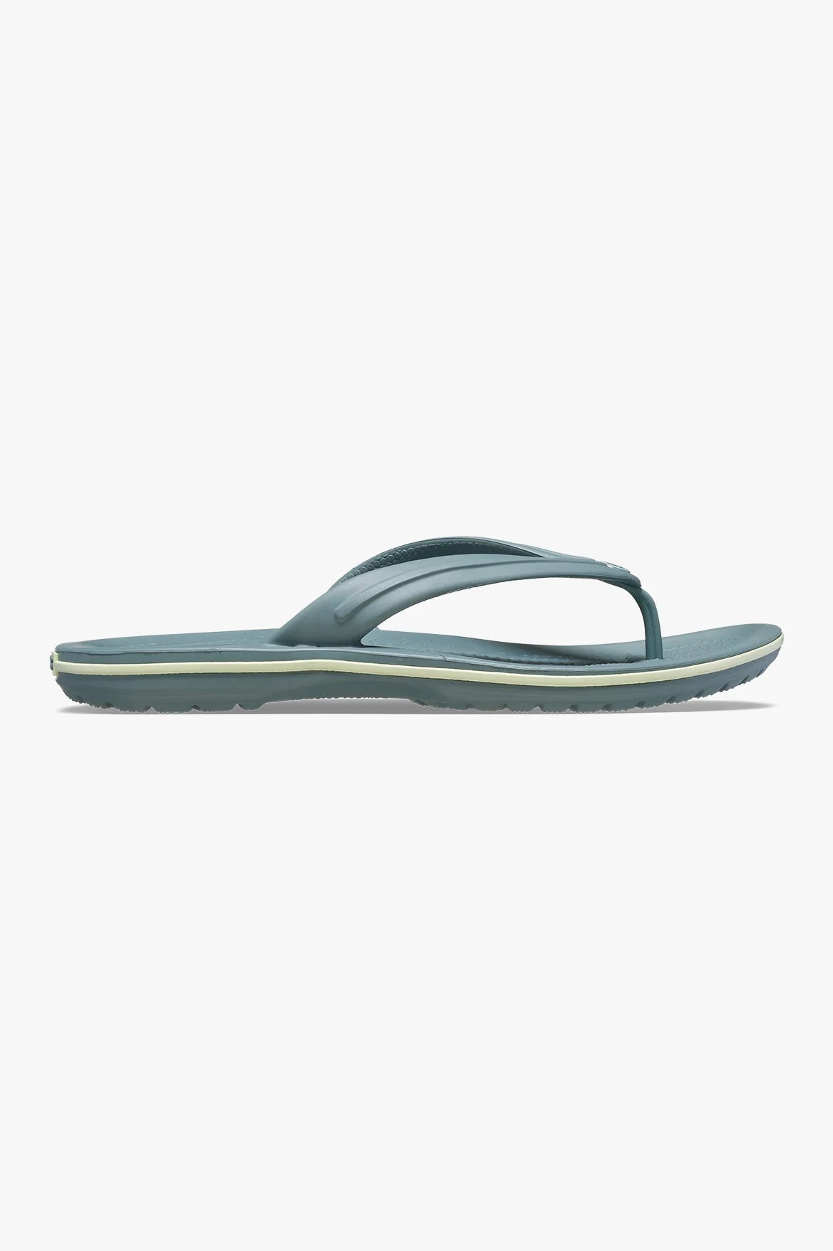 נעלי אצבע קרוקס Crocband Flip בצבע ירוק פונד יוניסקס