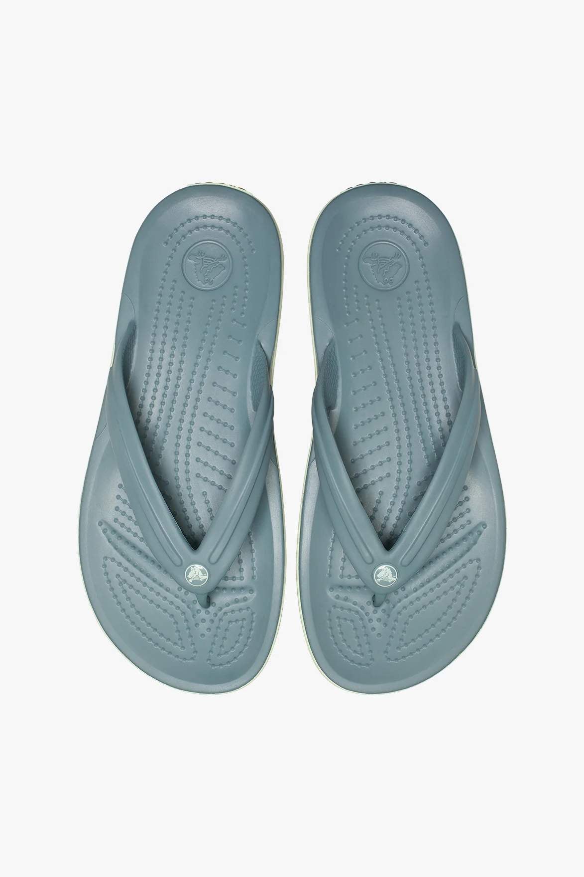 נעלי אצבע קרוקס Crocband Flip בצבע ירוק פונד יוניסקס