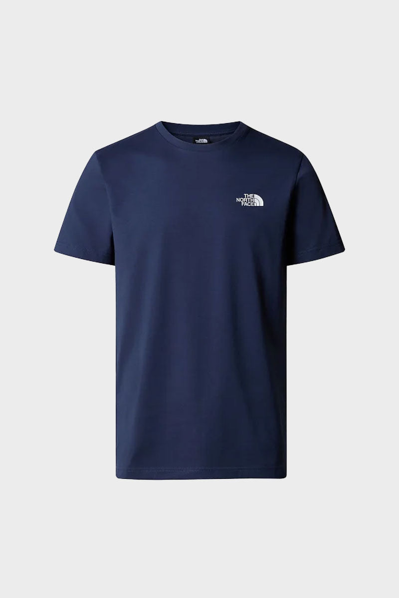 דה נורת' פייס חולצת טישירט Simple Dome בצבע נייבי לגברים-The North Face-XS-נאקו
