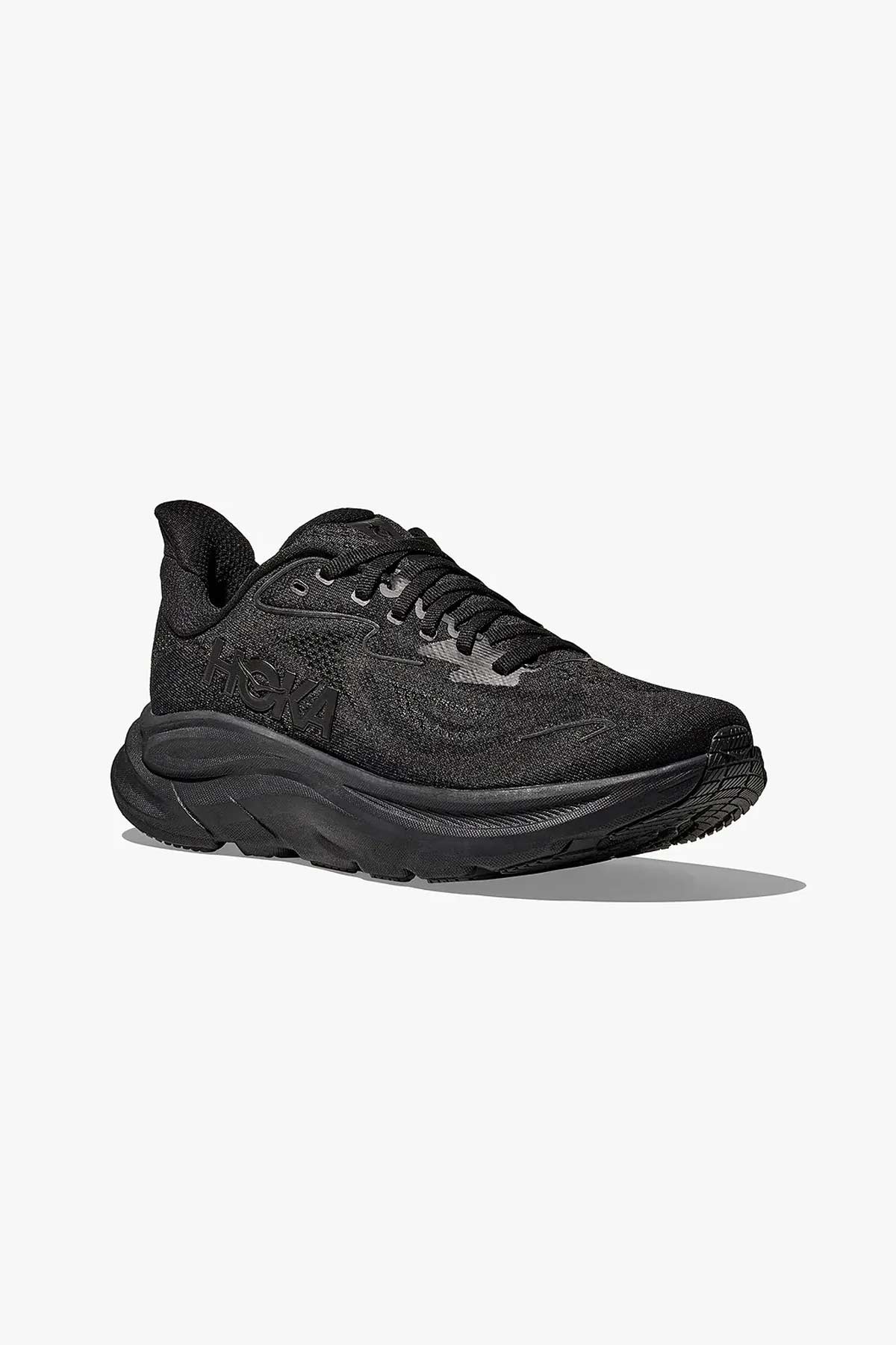 נעלי ספורט Hoka Clifton 10 Wide בצבע שחור-שחור לגברים