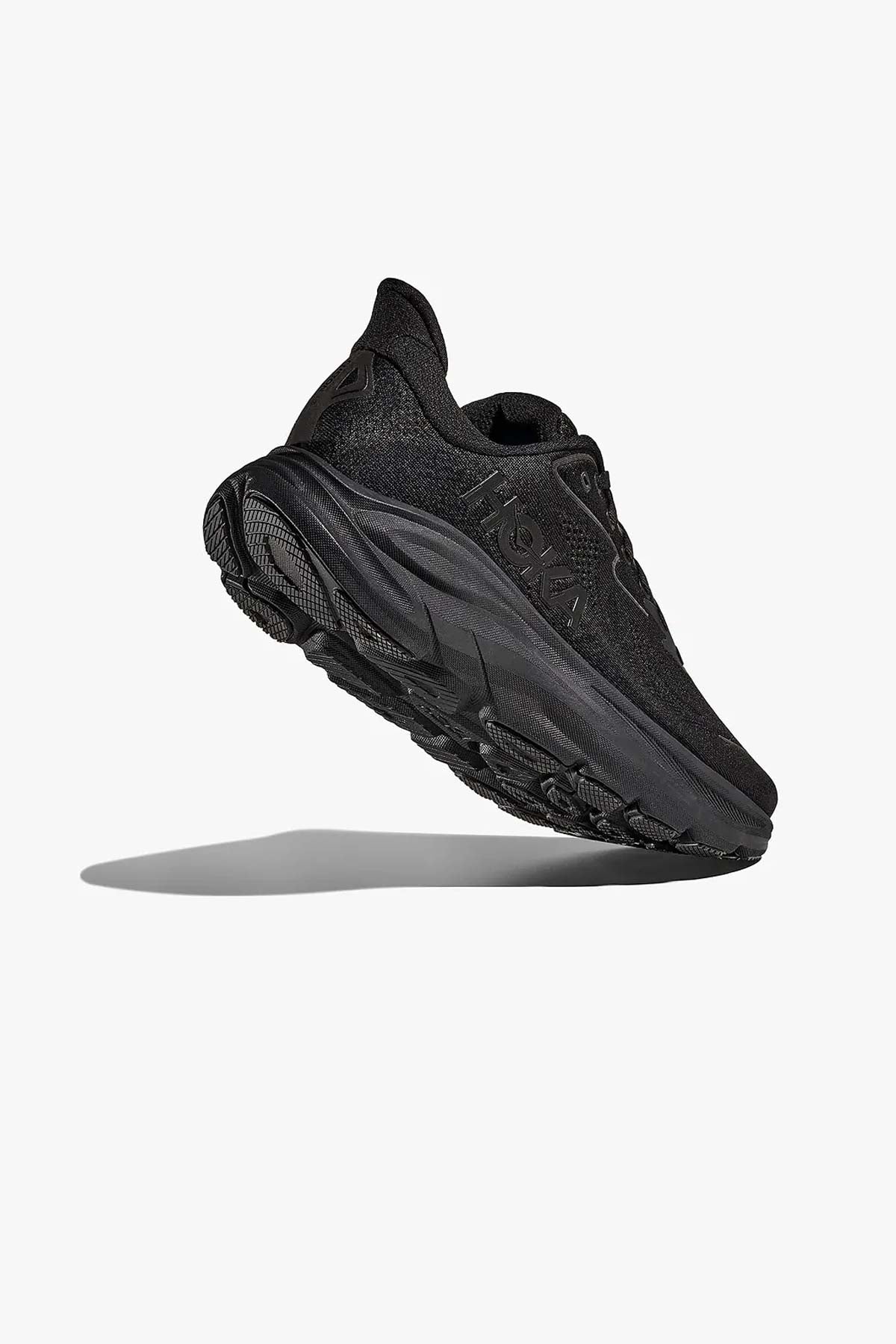 נעלי ספורט Hoka Clifton 10 Wide בצבע שחור-שחור לגברים
