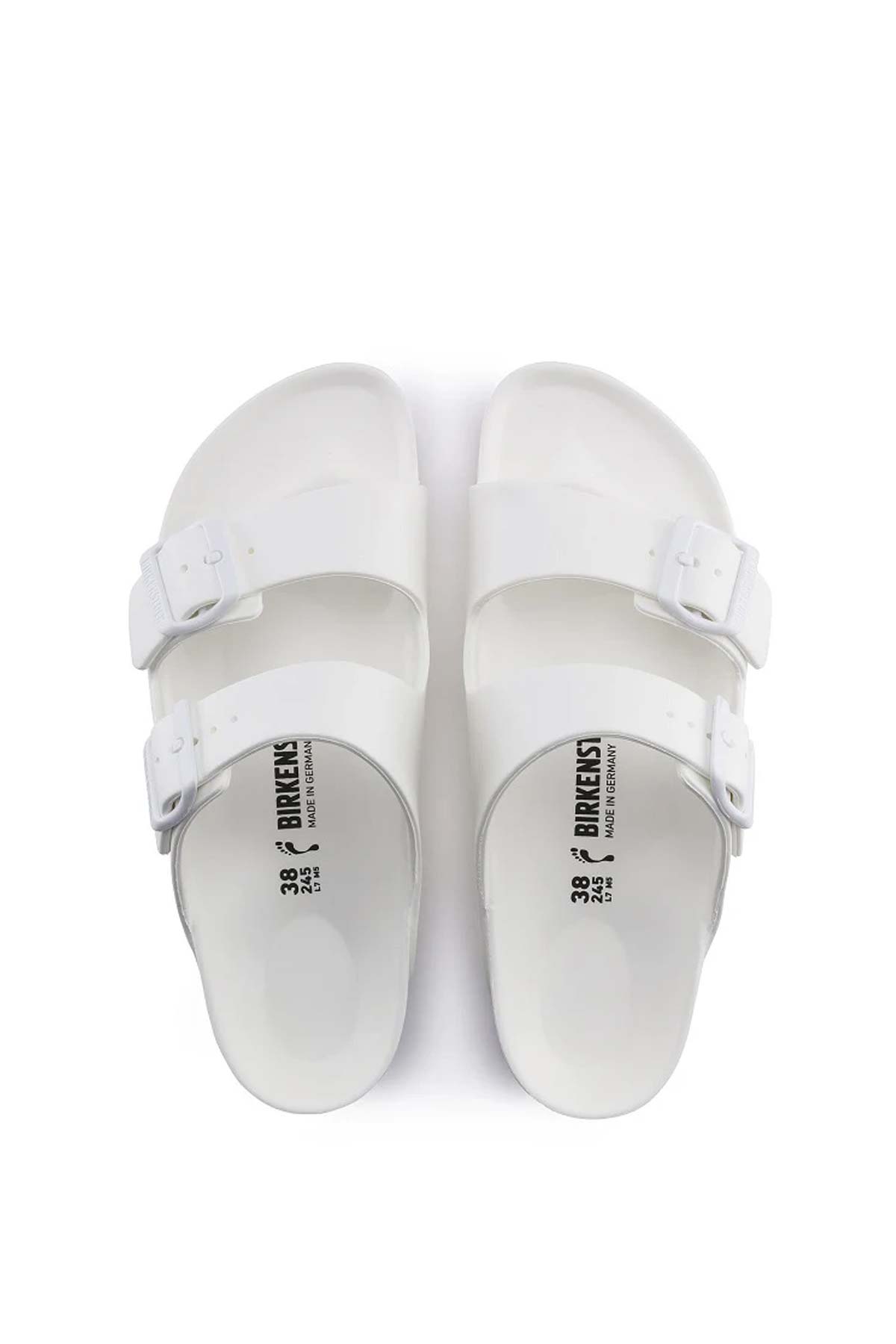 Birkenstock כפכפי Arizona EVA בצבע לבן לגברים