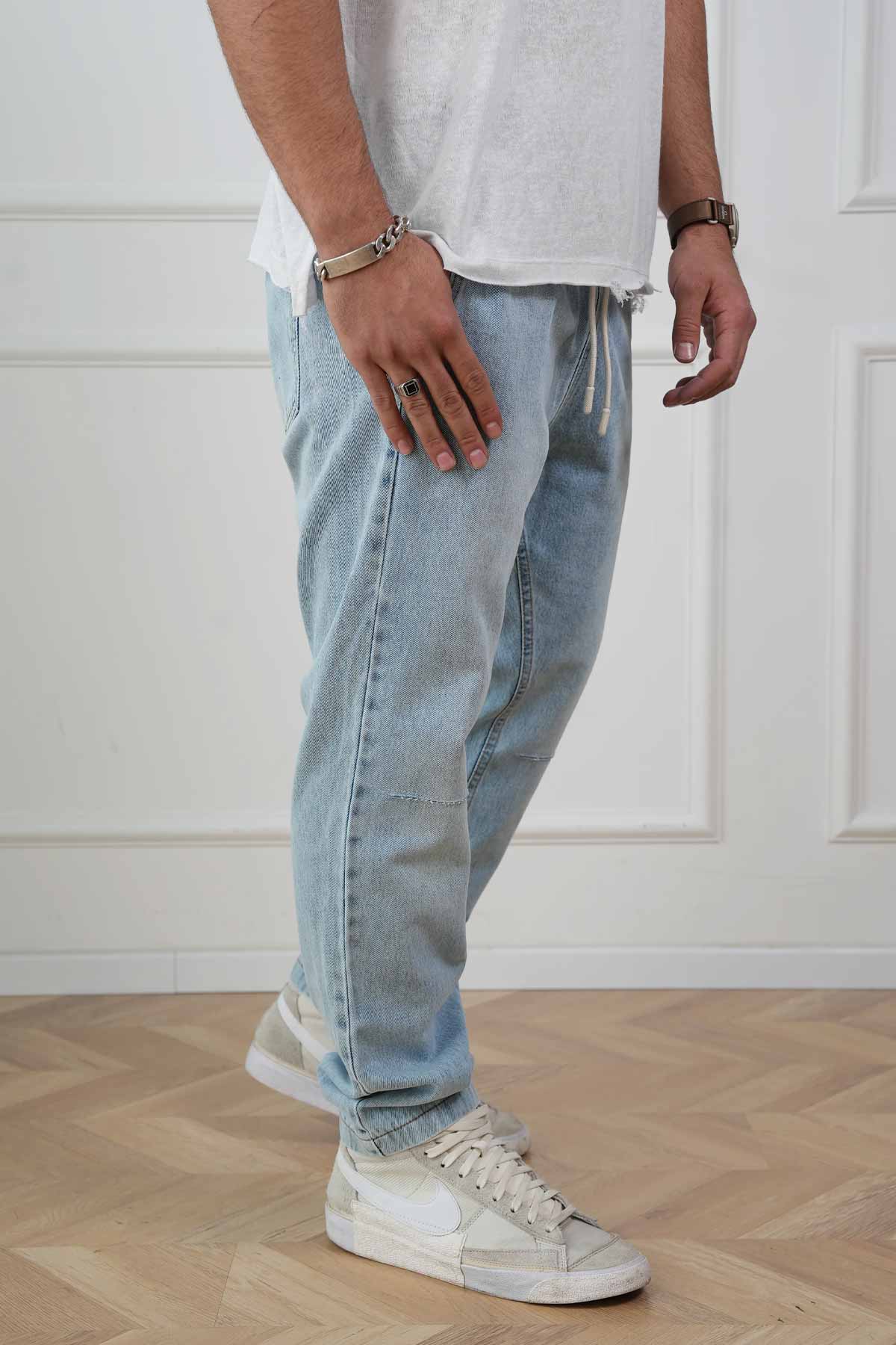 מכנסי ג'ינס אוברסייז פאפוס