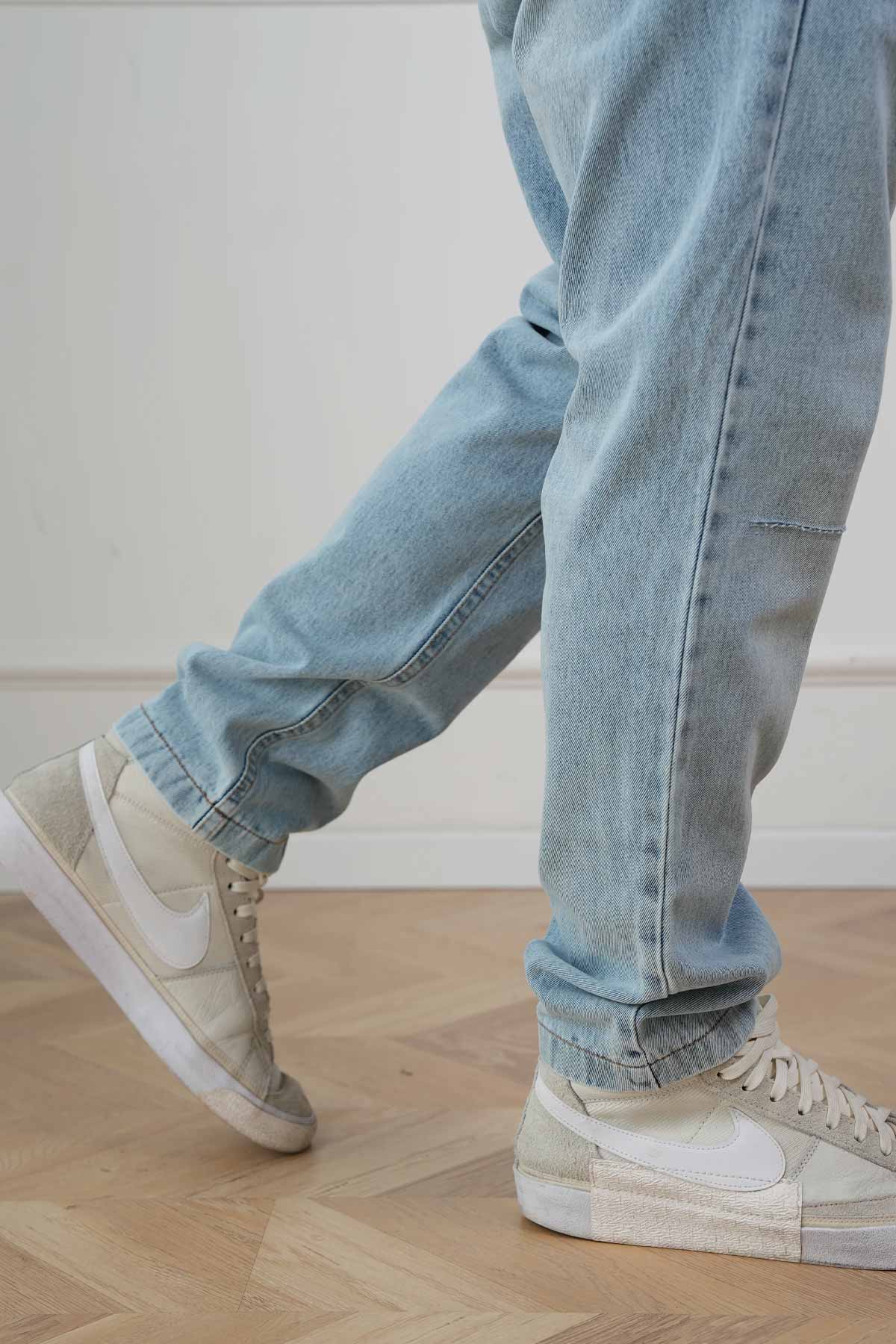 מכנסי ג'ינס אוברסייז פאפוס