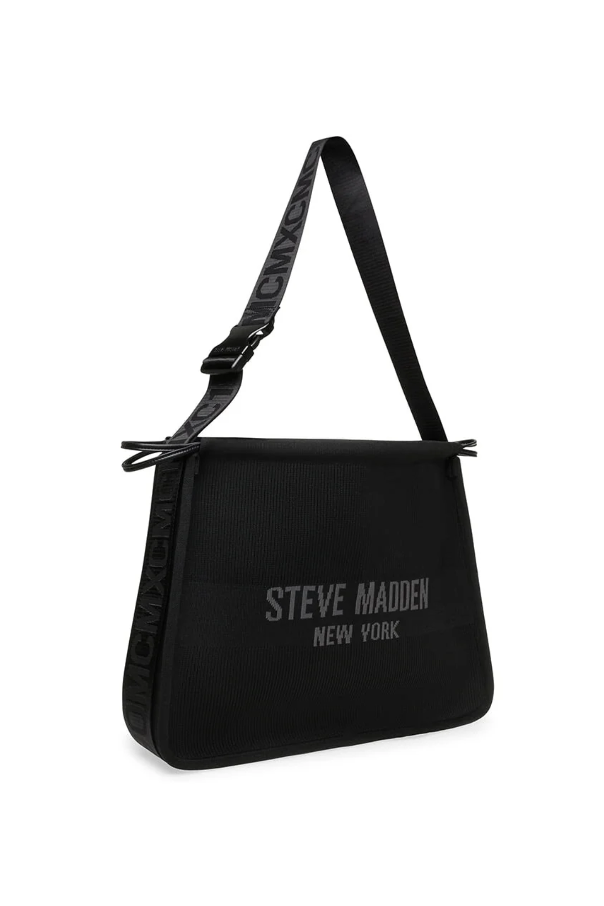 תיק כתף איכותי BNELSON מבית סטיב מאדן Steve Madden לנשים בצבע שחור-Steve Madden-One Size-נאקו