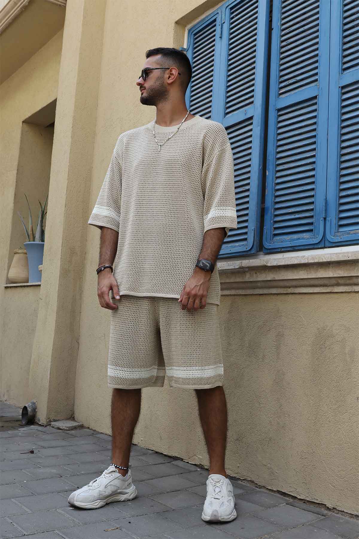 חולצת אוברסייז סריג 68 Hermano