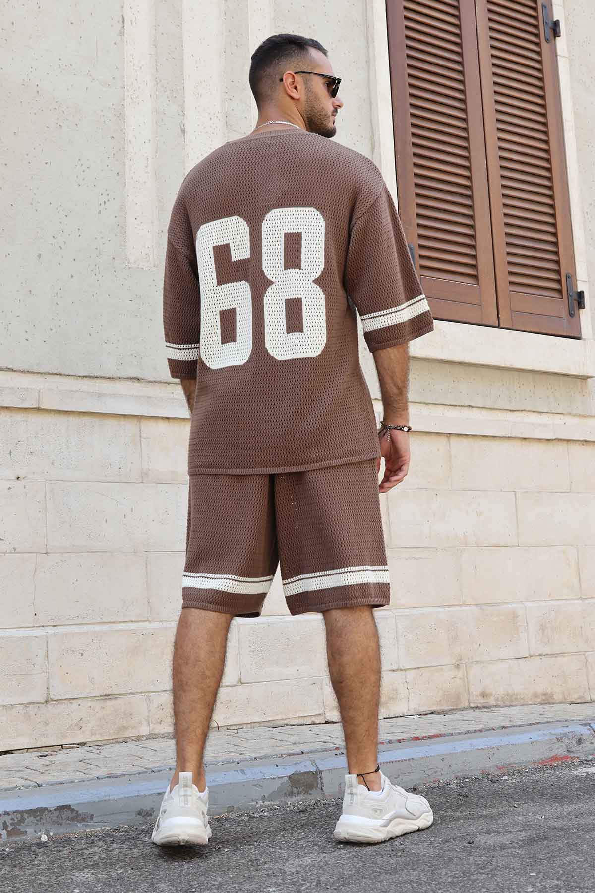 חולצת אוברסייז סריג 68 Hermano