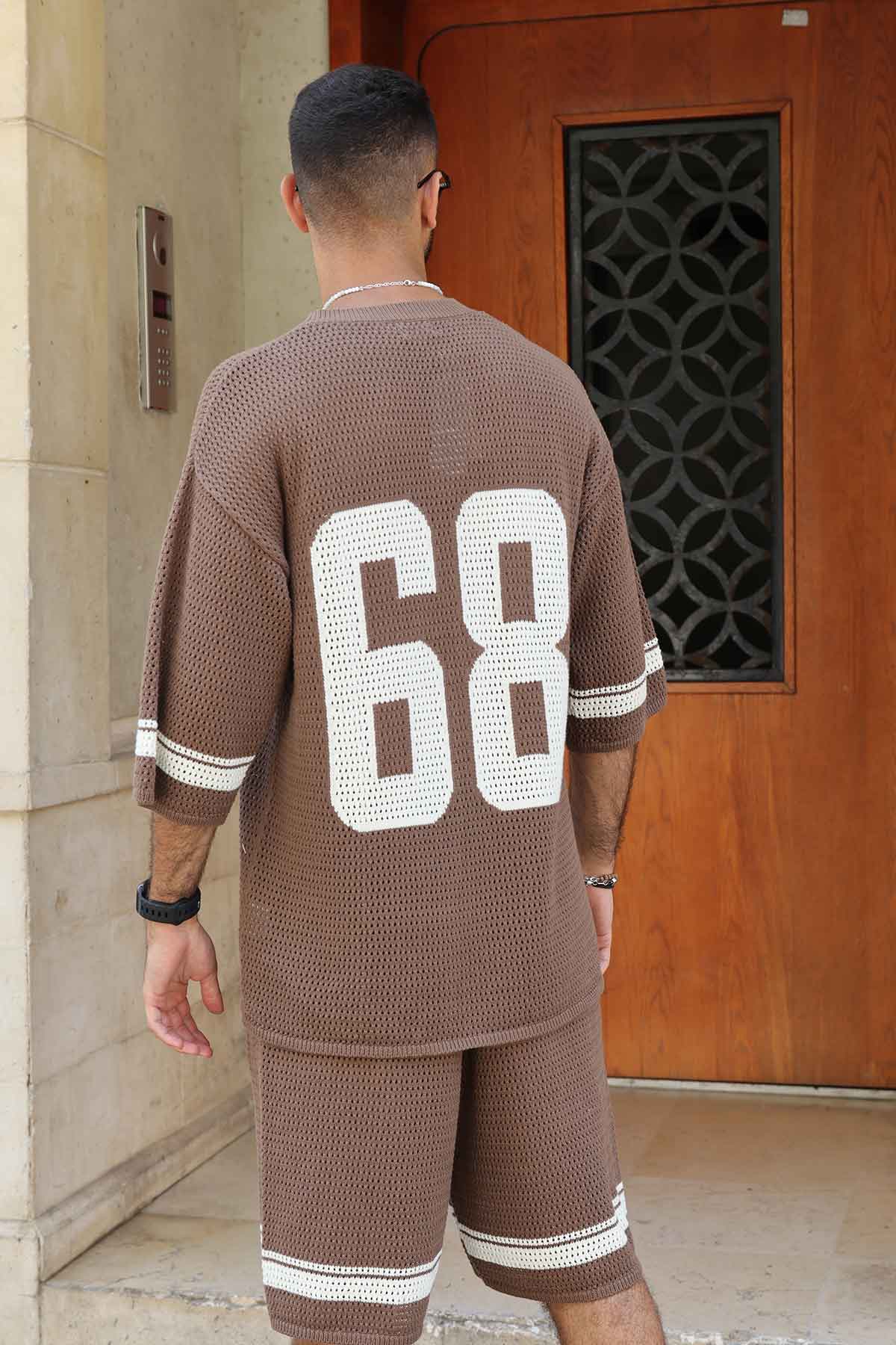 חולצת אוברסייז סריג 68 Hermano
