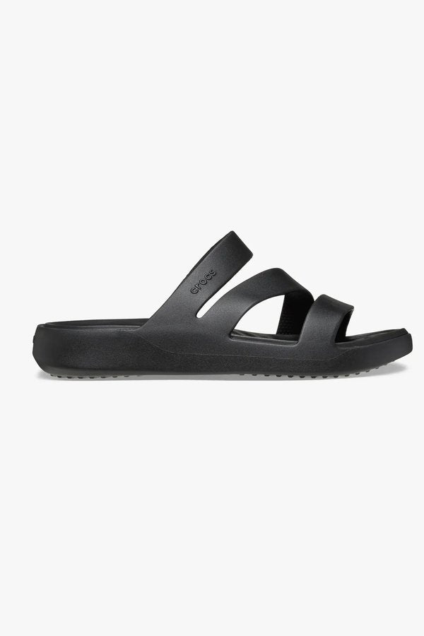כפכפי קרוקס Getaway Strappy לנשים בצבע שחור