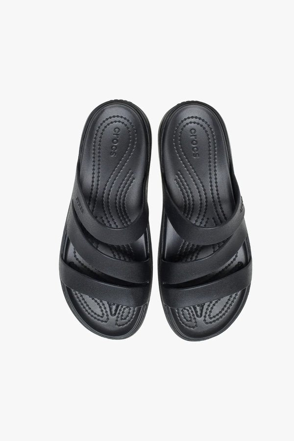כפכפי קרוקס Getaway Strappy לנשים בצבע שחור