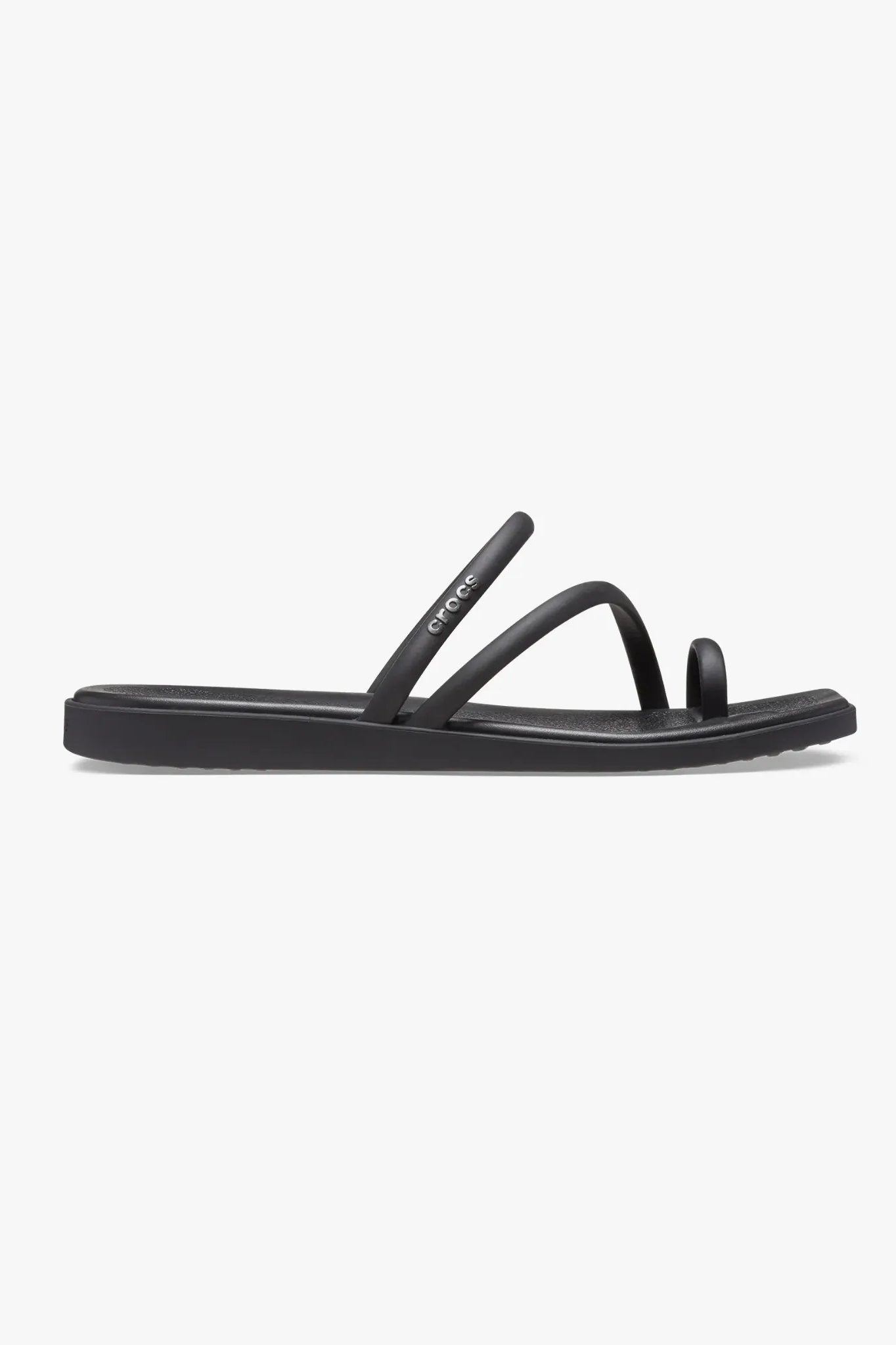 סנדלי קרוקס Miami Toe Loop Sandal לנשים בצבע שחור
