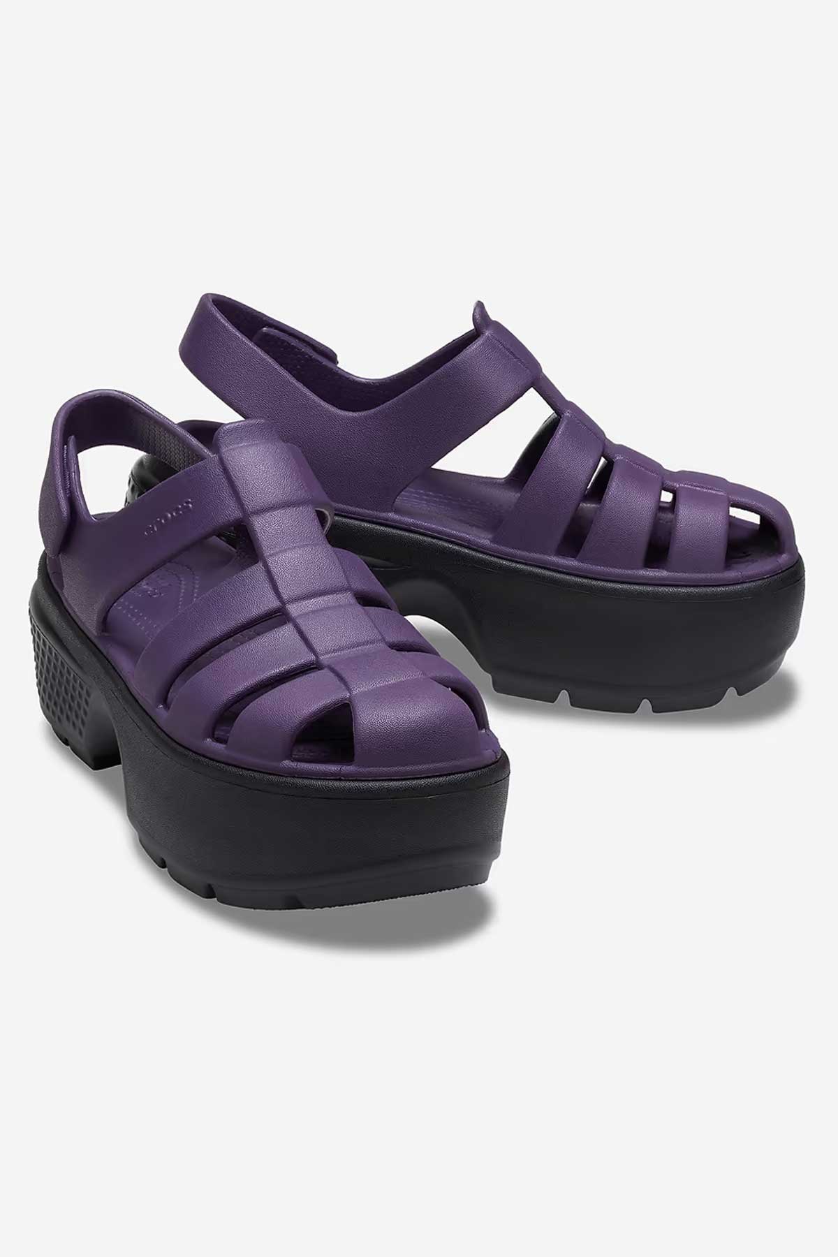 Crocs סנדלי פלטפורמה Stomp Fisherman Sandal לנשים
