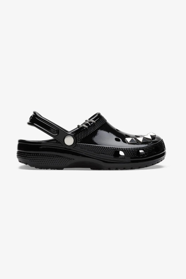 כפכפי קרוקס Classic Studded Clog לנשים בצבע שחור