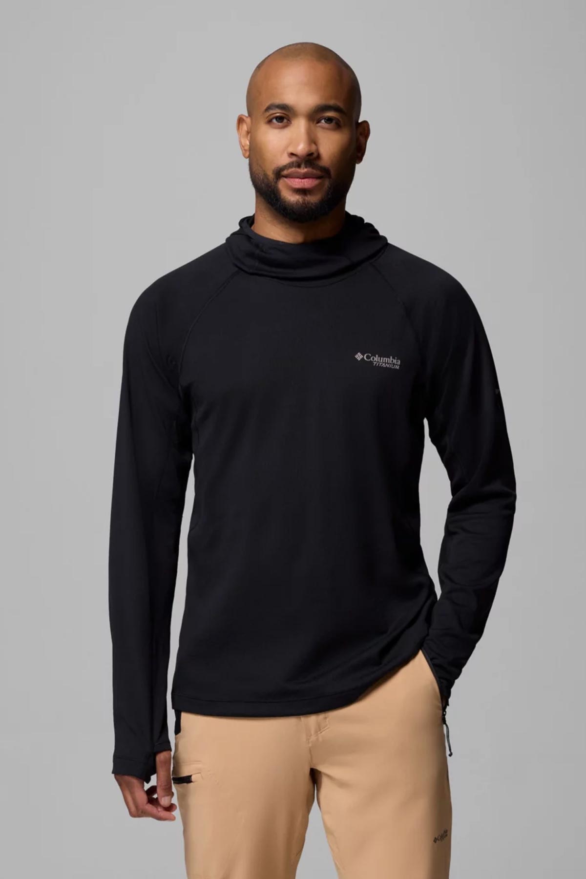 חולצה ארוכה DriVenture™ Hooded Pullover לגברים