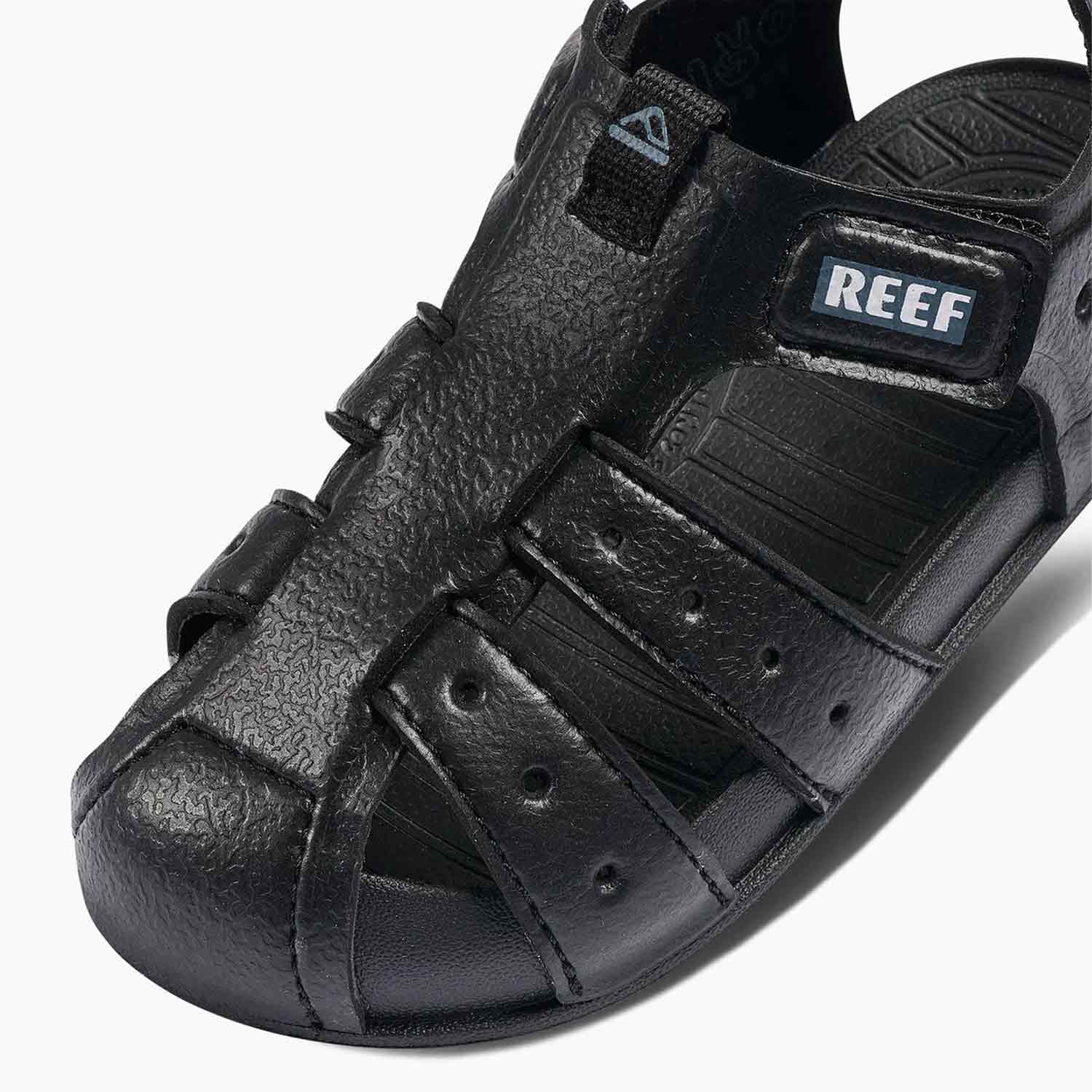 ריף סנדלים סגורים בצבע שחור לתינוקות-Reef-19-נאקו