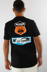 W Jeans חולצת טישירט קצרה Champs לגברים