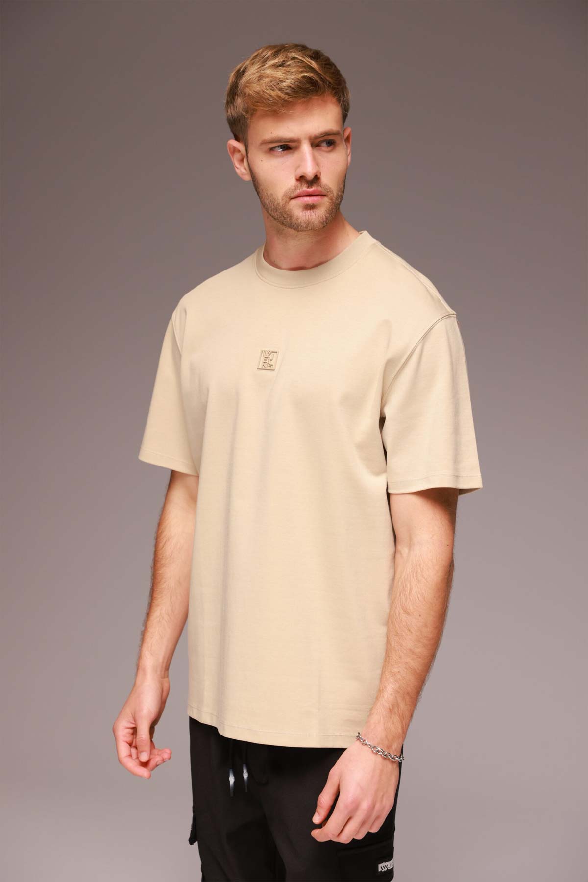 W Jeans חולצת טישירט קצרה Damiano לגברים