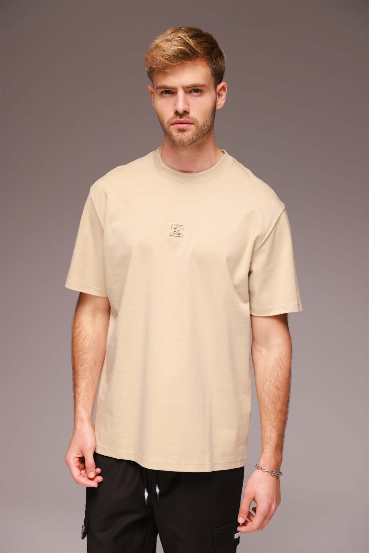 W Jeans חולצת טישירט קצרה Damiano לגברים