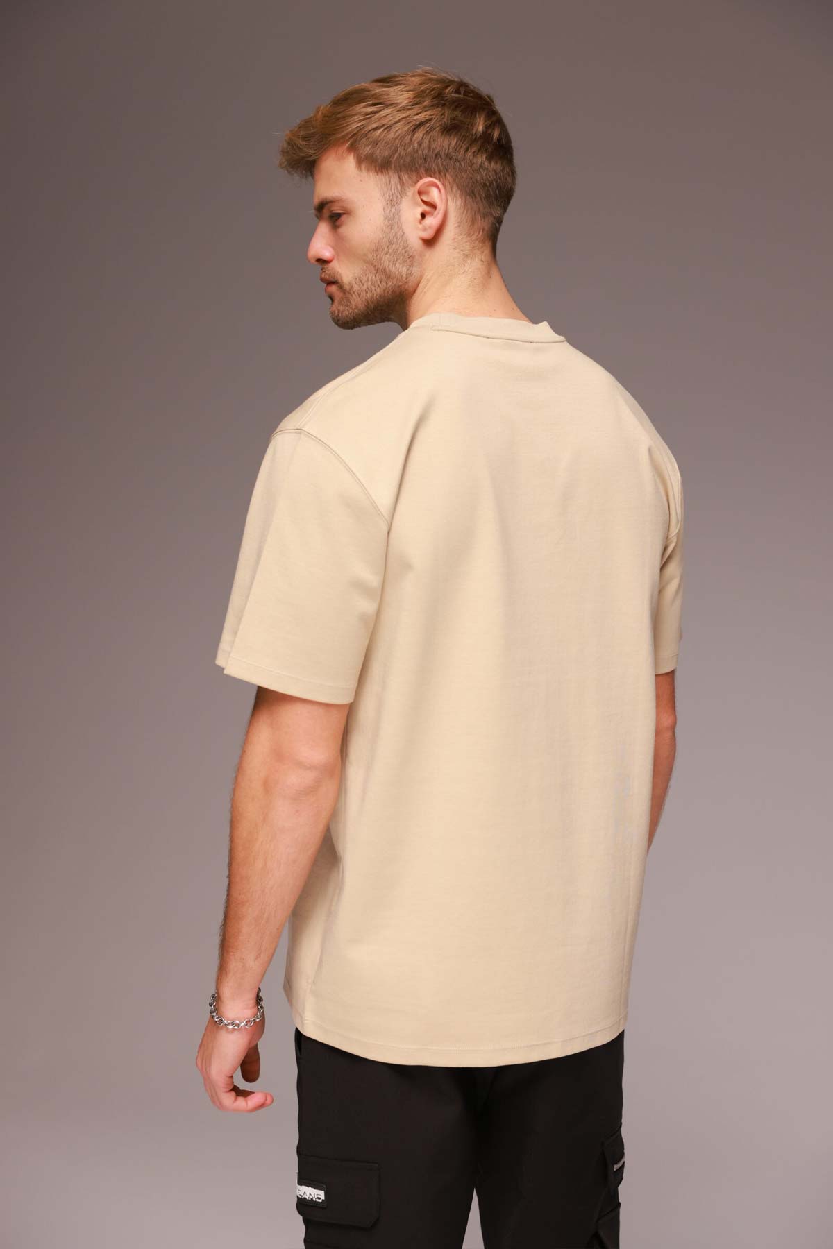 W Jeans חולצת טישירט קצרה Damiano לגברים