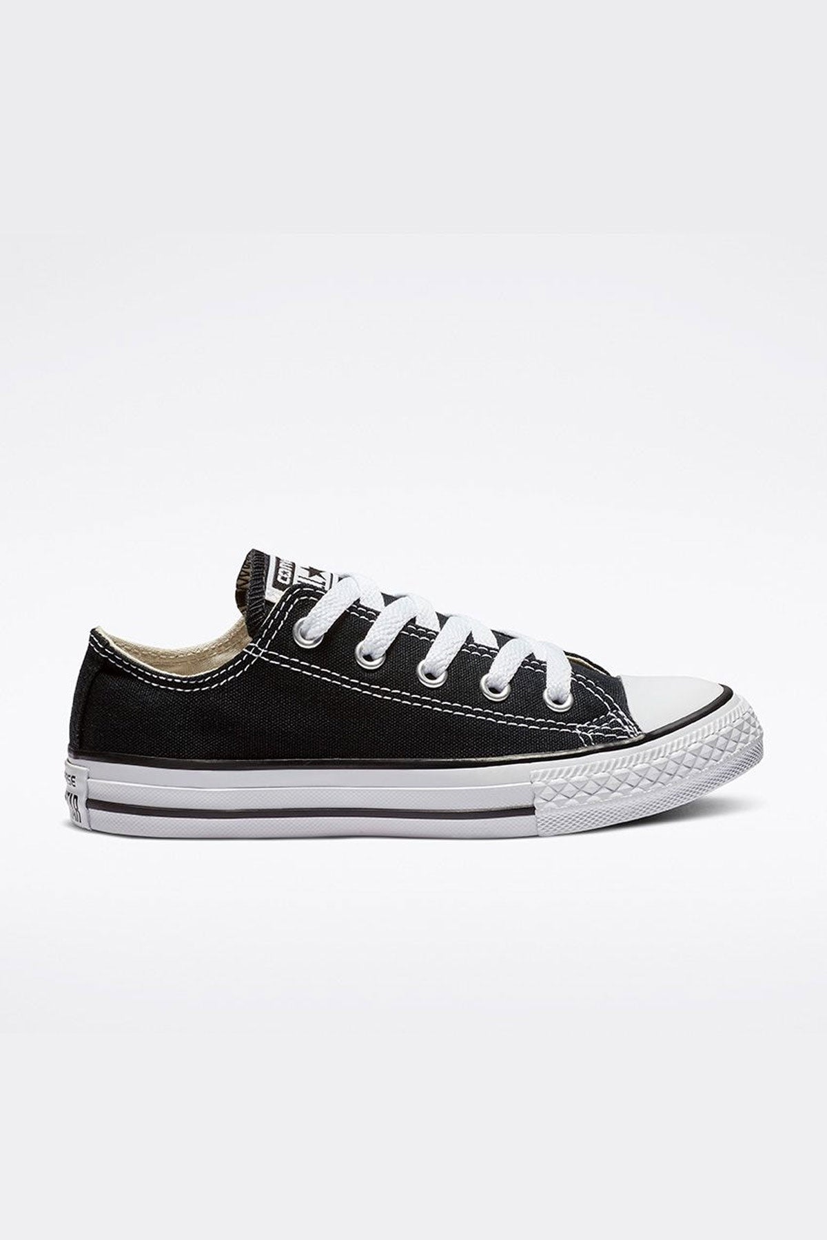 Converse All Star נעלי סניקרס אולסטאר נמוכות בצבע שחור לילדים