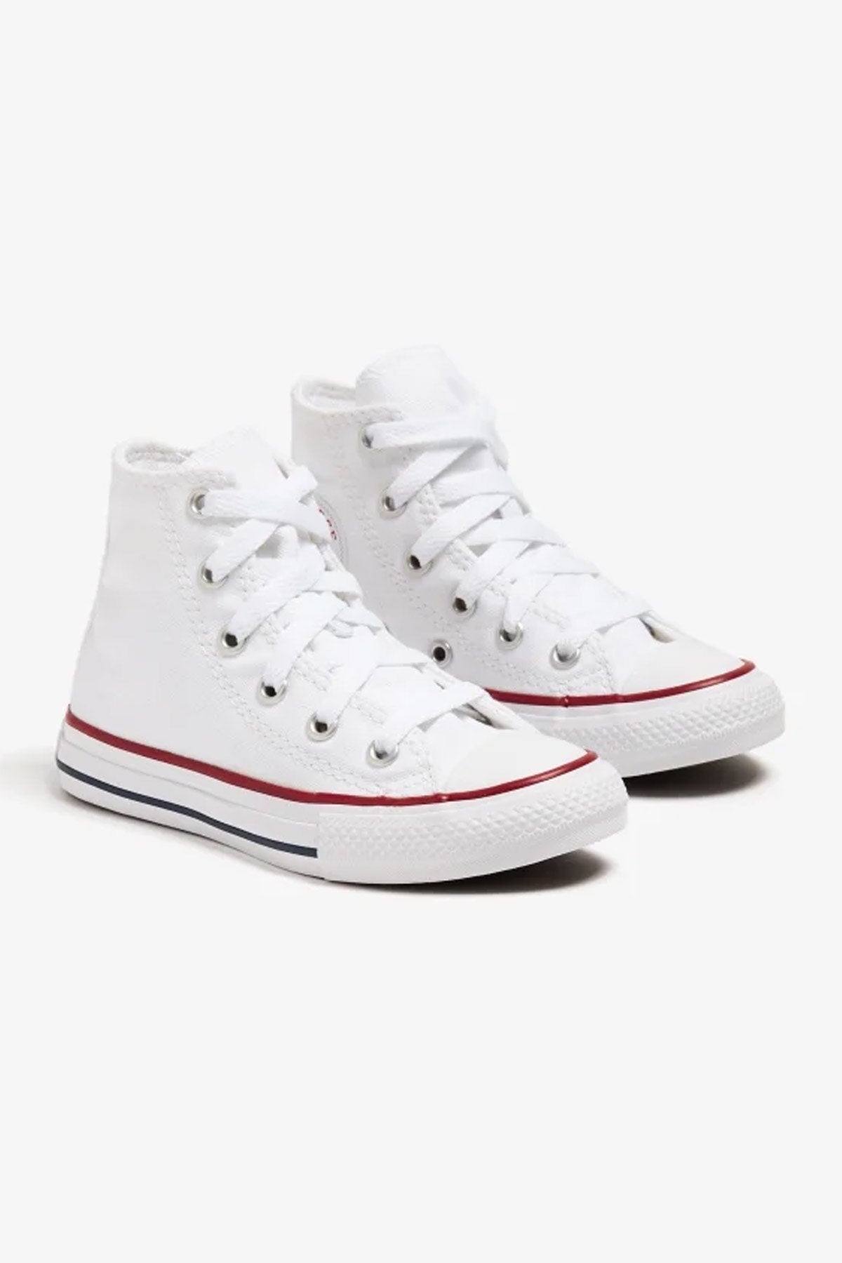 Converse All star נעלי סניקרס אולסטאר גבוהות בצבע לבן לילדים