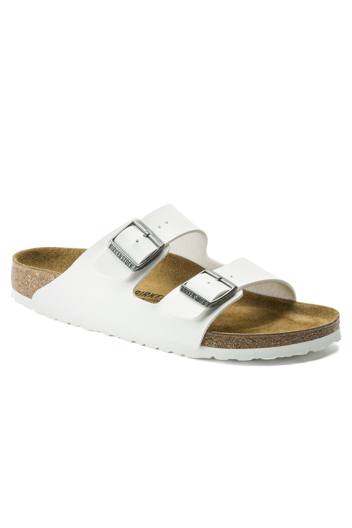 בירקנשטוק כפכפי Arizona Birko-Flor בצבע לבן יוניסקס-Birkenstock-36-נאקו