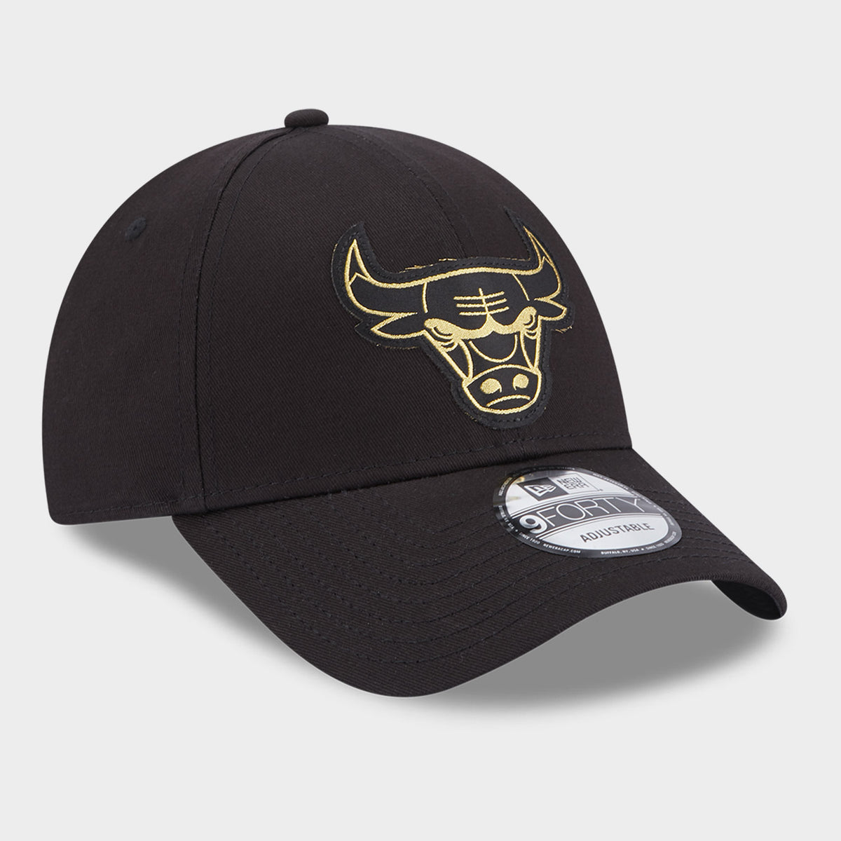 ניו ארה כובע מצחיה 9 Forty שיקאגו בצבע שחור זהב בוגרים-New Era-One size-נאקו
