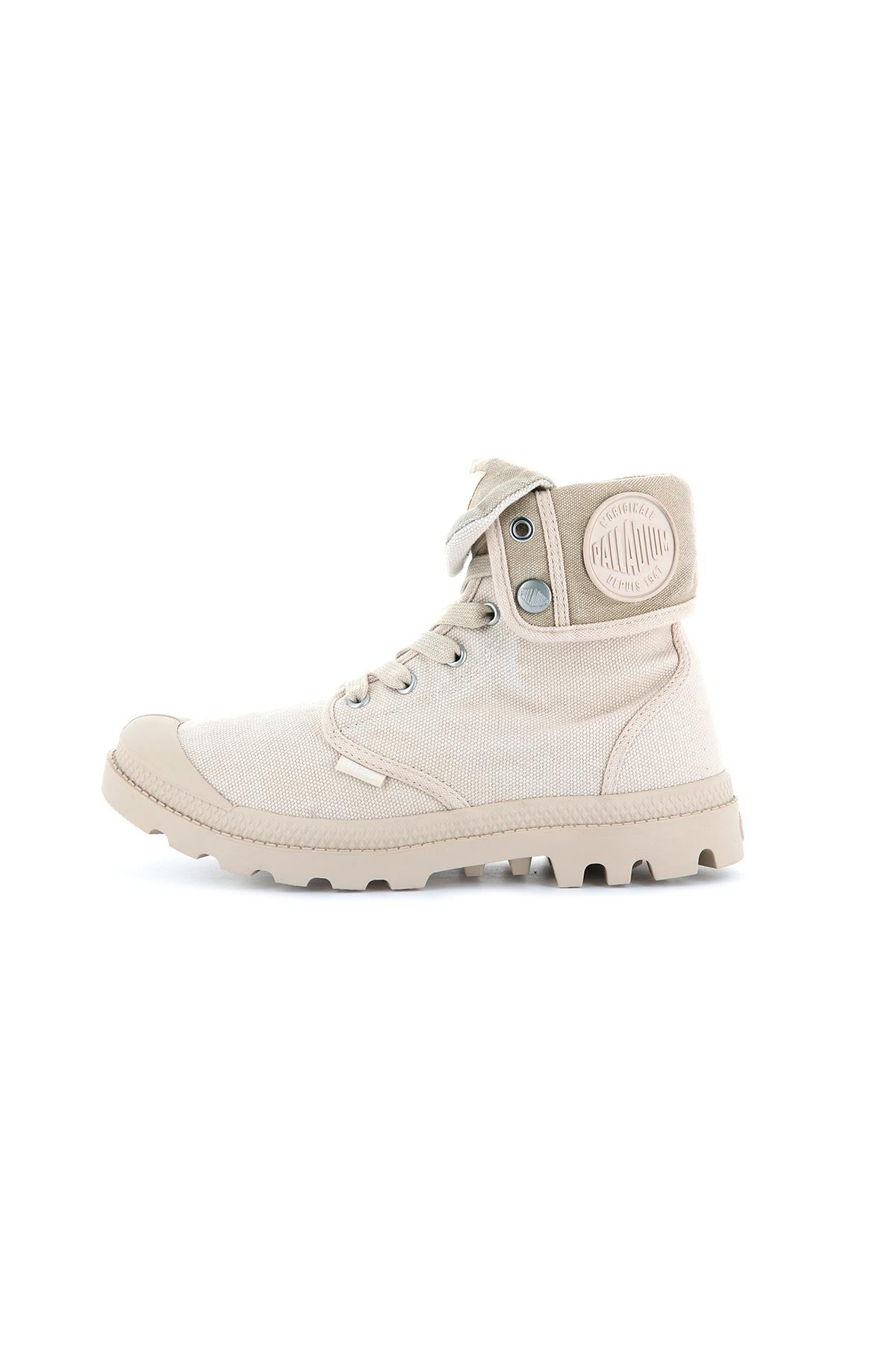 Palladium מגפוני פלדיום Baggy בצבע בז' לנערים ונשים