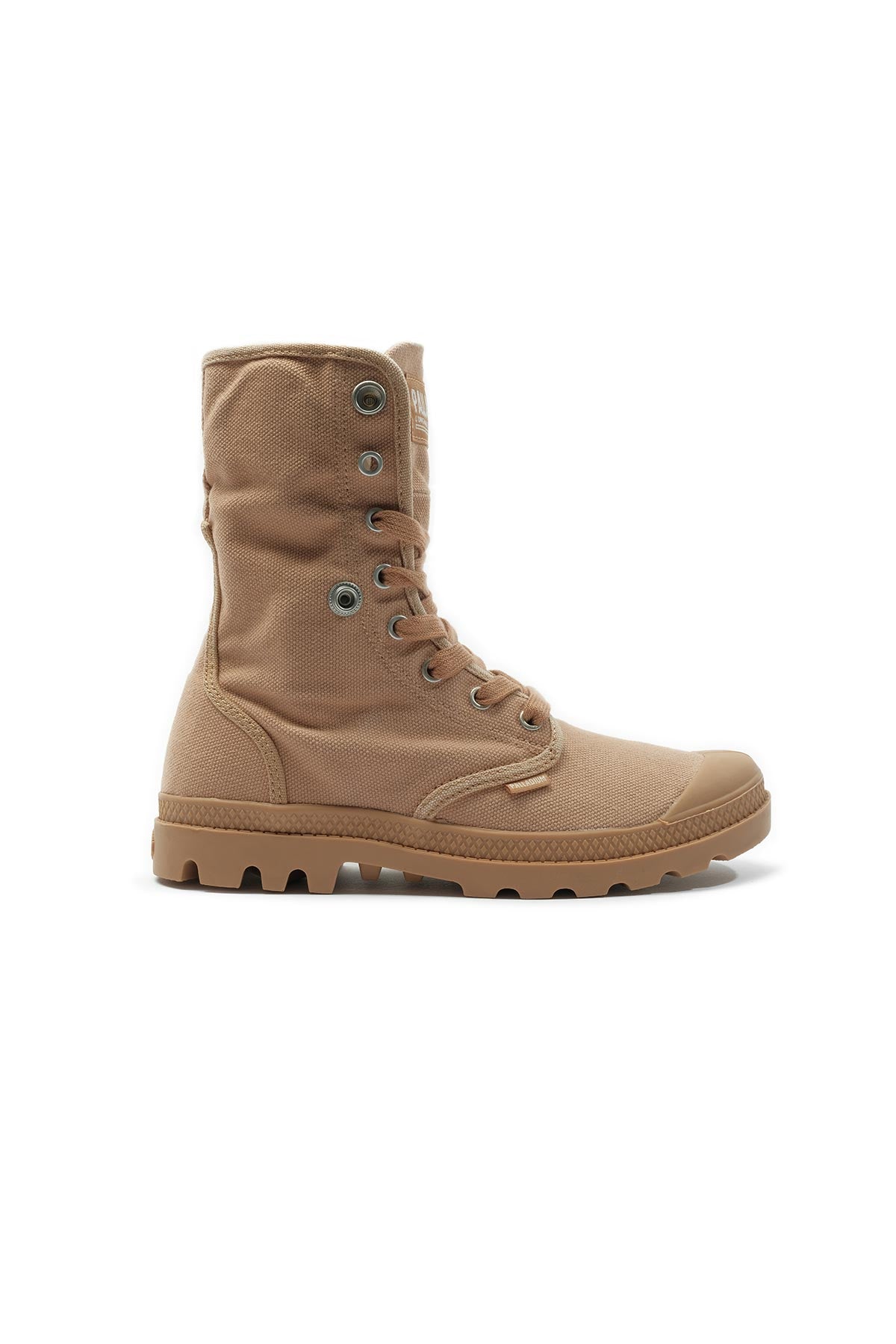 Palladium מגפוני פלדיום Baggy בצבע חום לנערים ונשים