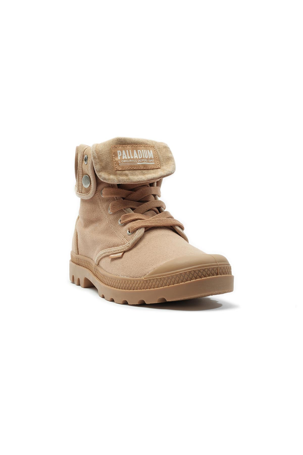 Palladium מגפוני פלדיום Baggy בצבע חום לנערים ונשים