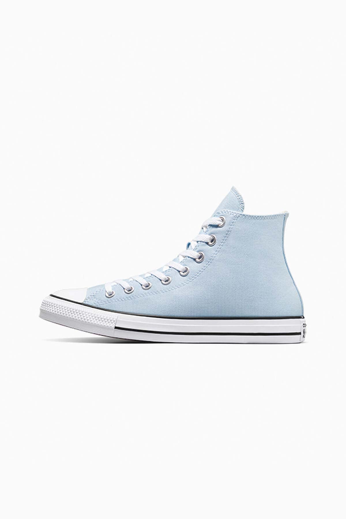 Converse Allstar נעלי סניקרס אולסטאר גבוהות בצבע כחול בהיר יוניסקס