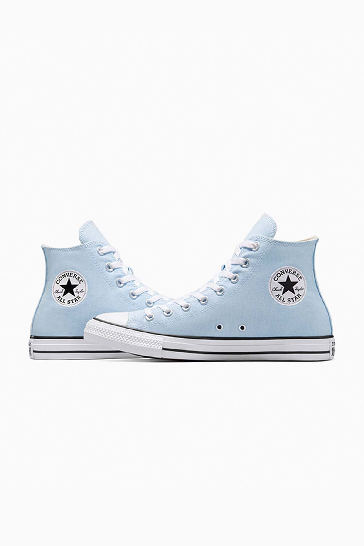 Converse Allstar נעלי סניקרס אולסטאר גבוהות בצבע כחול בהיר יוניסקס