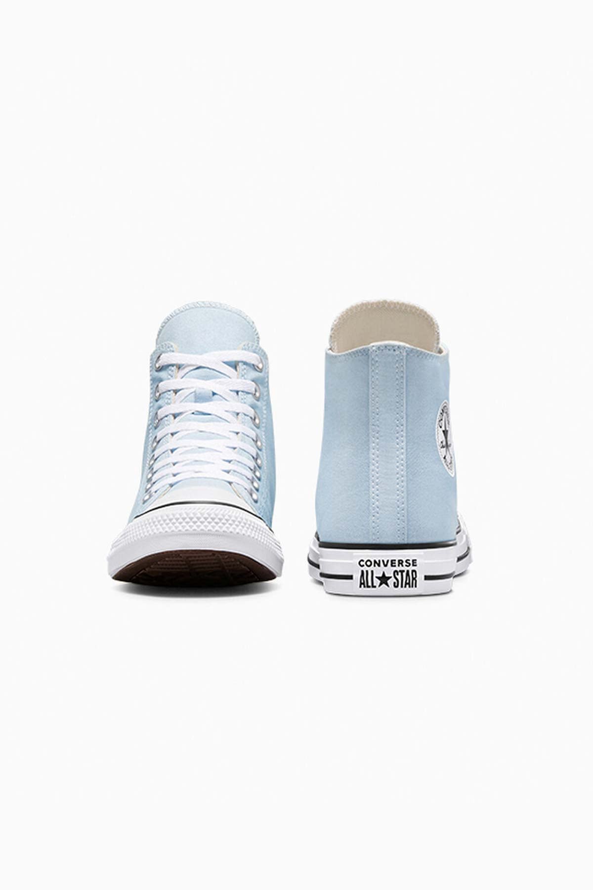 Converse Allstar נעלי סניקרס אולסטאר גבוהות בצבע כחול בהיר יוניסקס