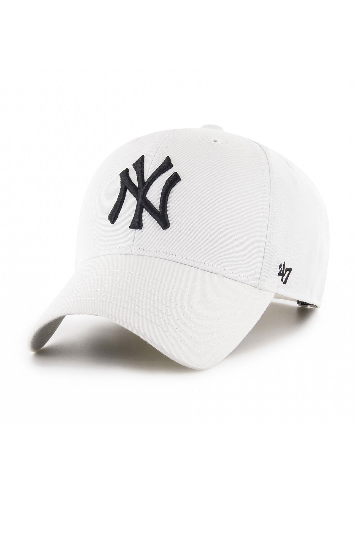 כובע 47 MLB New York Yankees בצבע לבן-שחור יוניסקס