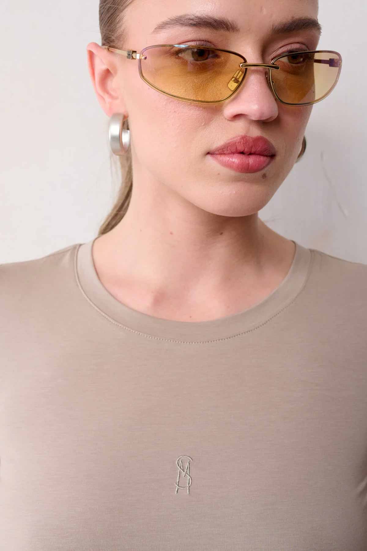 חולצת טישירט קצרה סטיב מאדן Cristine לנשים