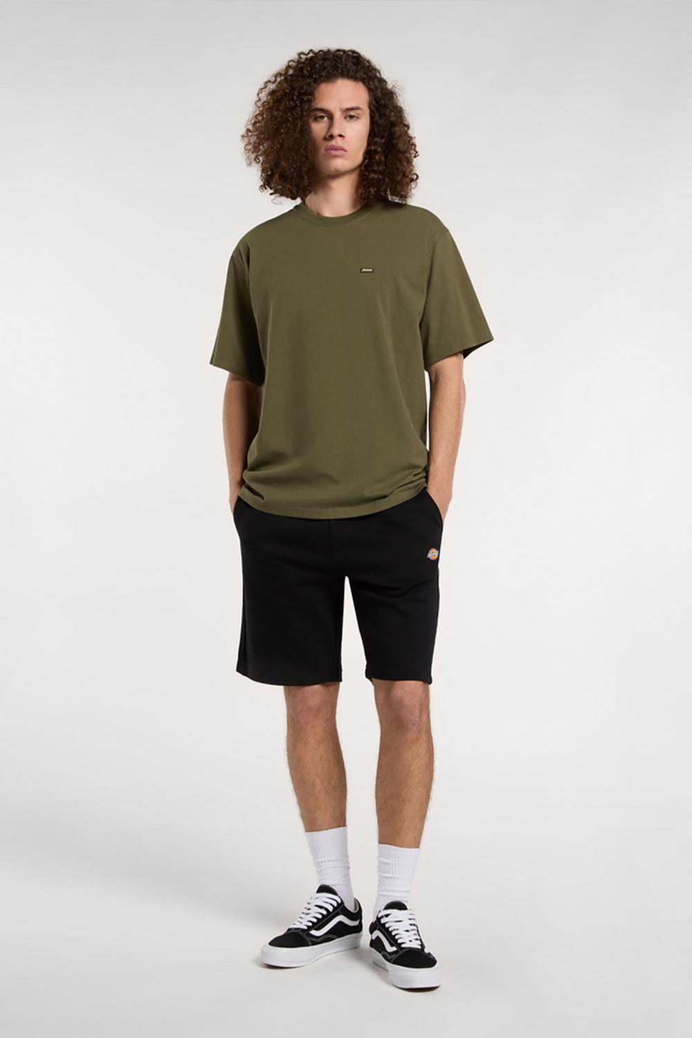 Dickies מכנסי שורטס כותנה Mapleton לגברים