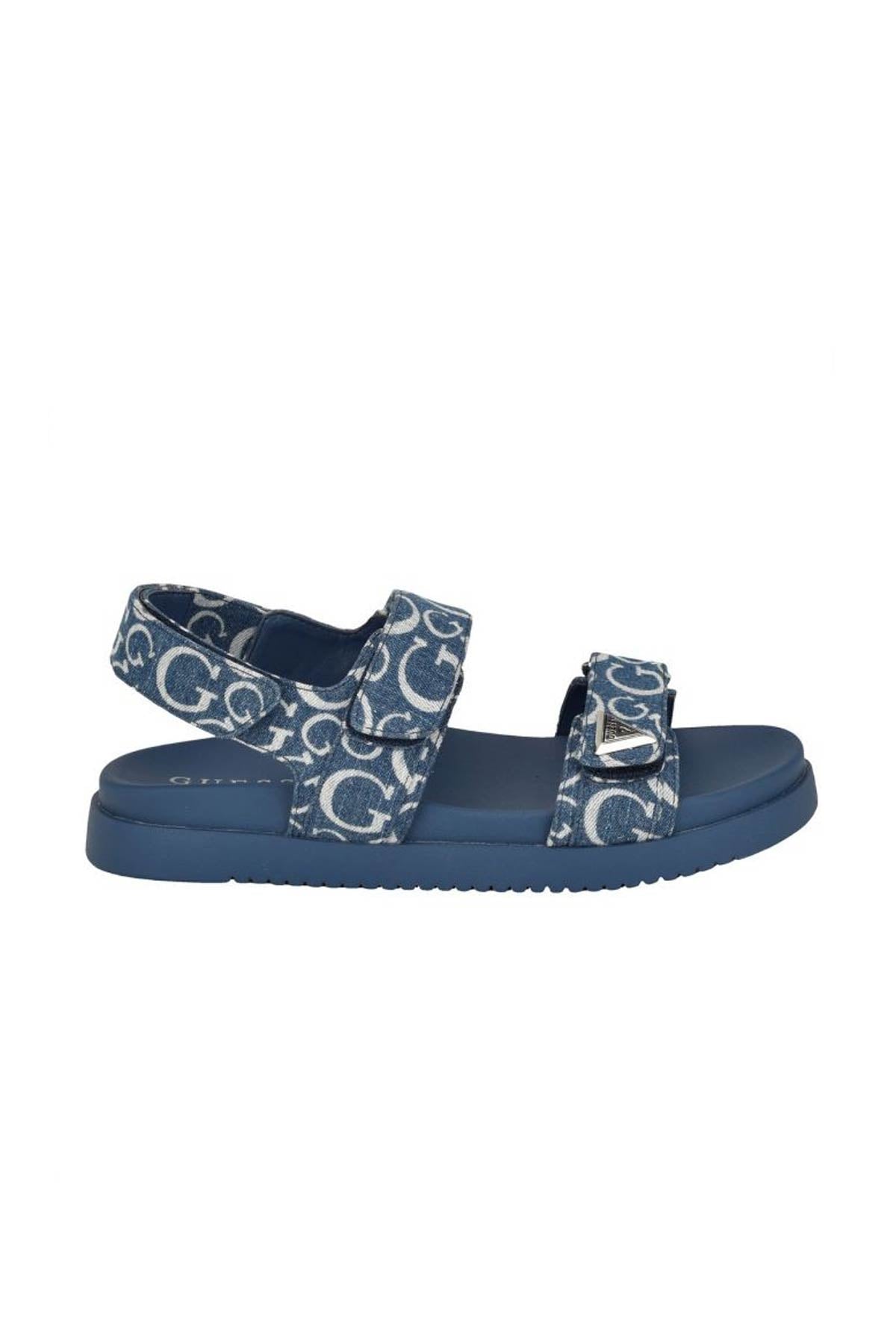 Guess סנדלי רצועות לוגו Wesley2 לנשים