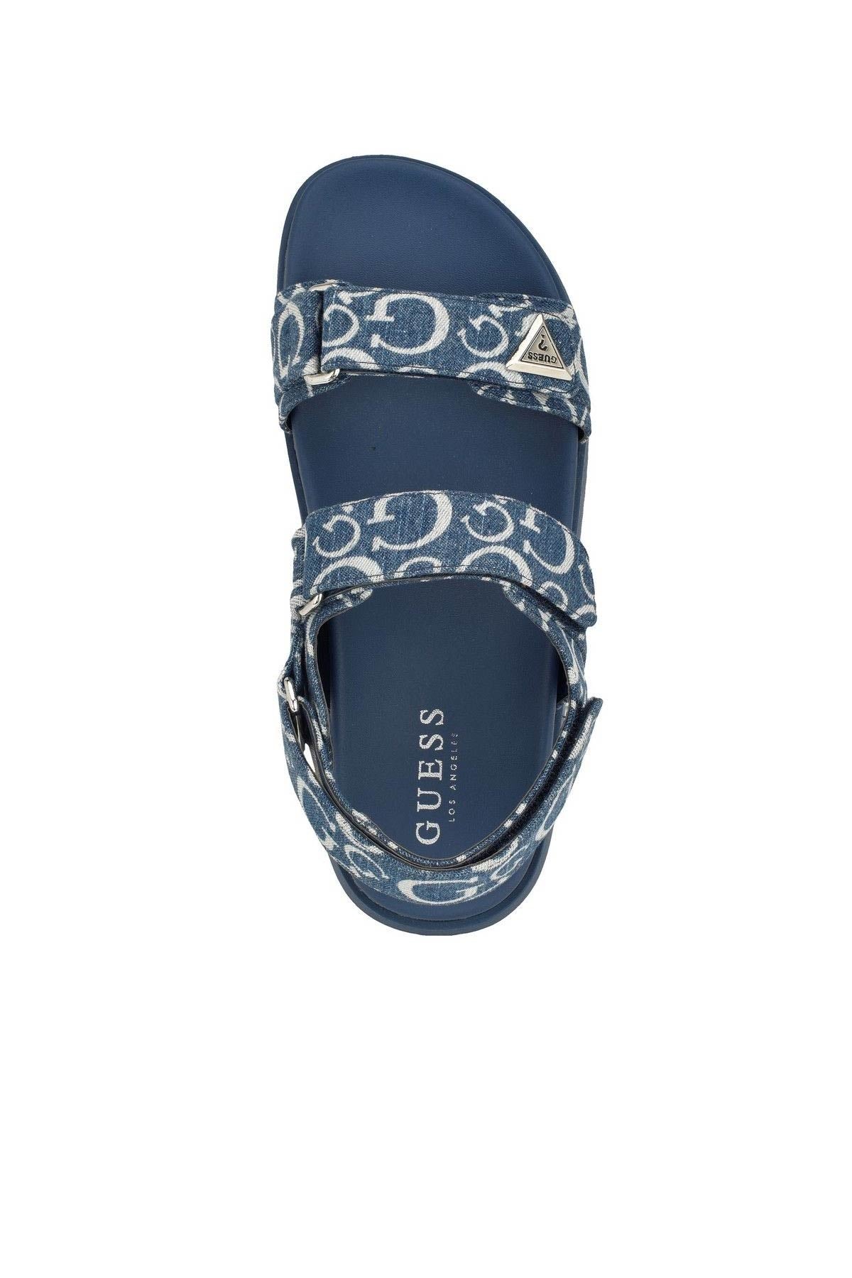 Guess סנדלי רצועות לוגו Wesley2 לנשים