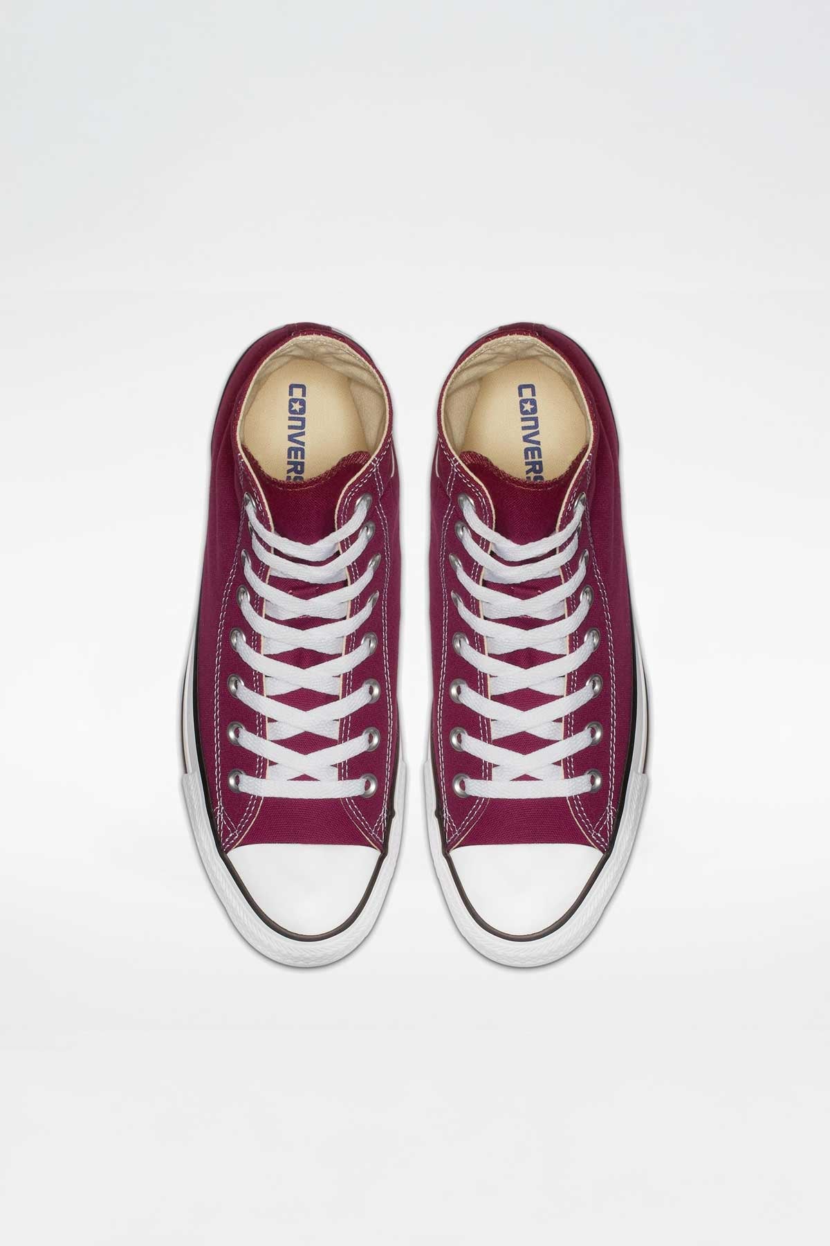 Converse Allstar נעלי סניקרס אולסטאר גבוהות בצבע מארון לנשים