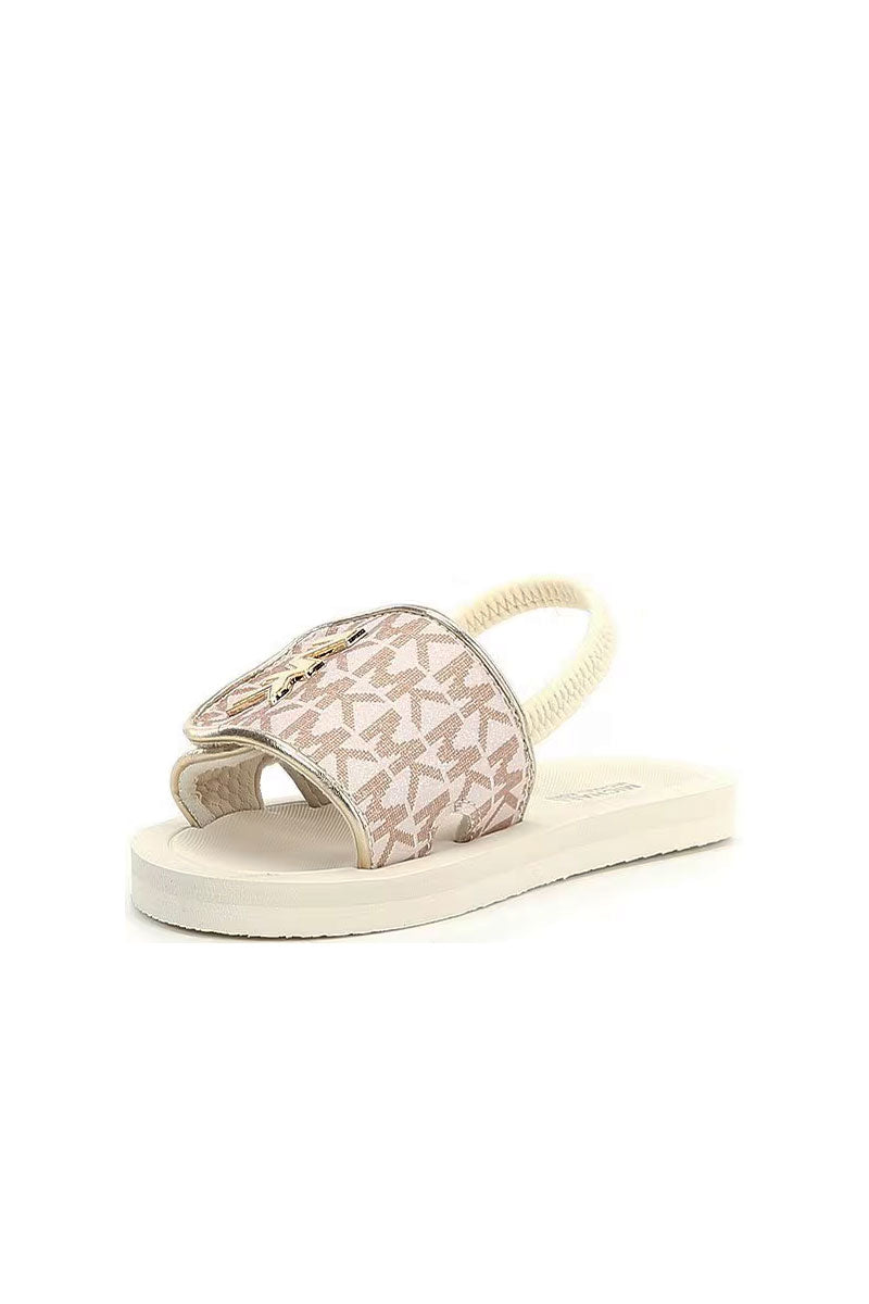 מייקל קורס כפכפי Eli Carroll בצבע זהב לתינוקות-Michael Kors-21-נאקו